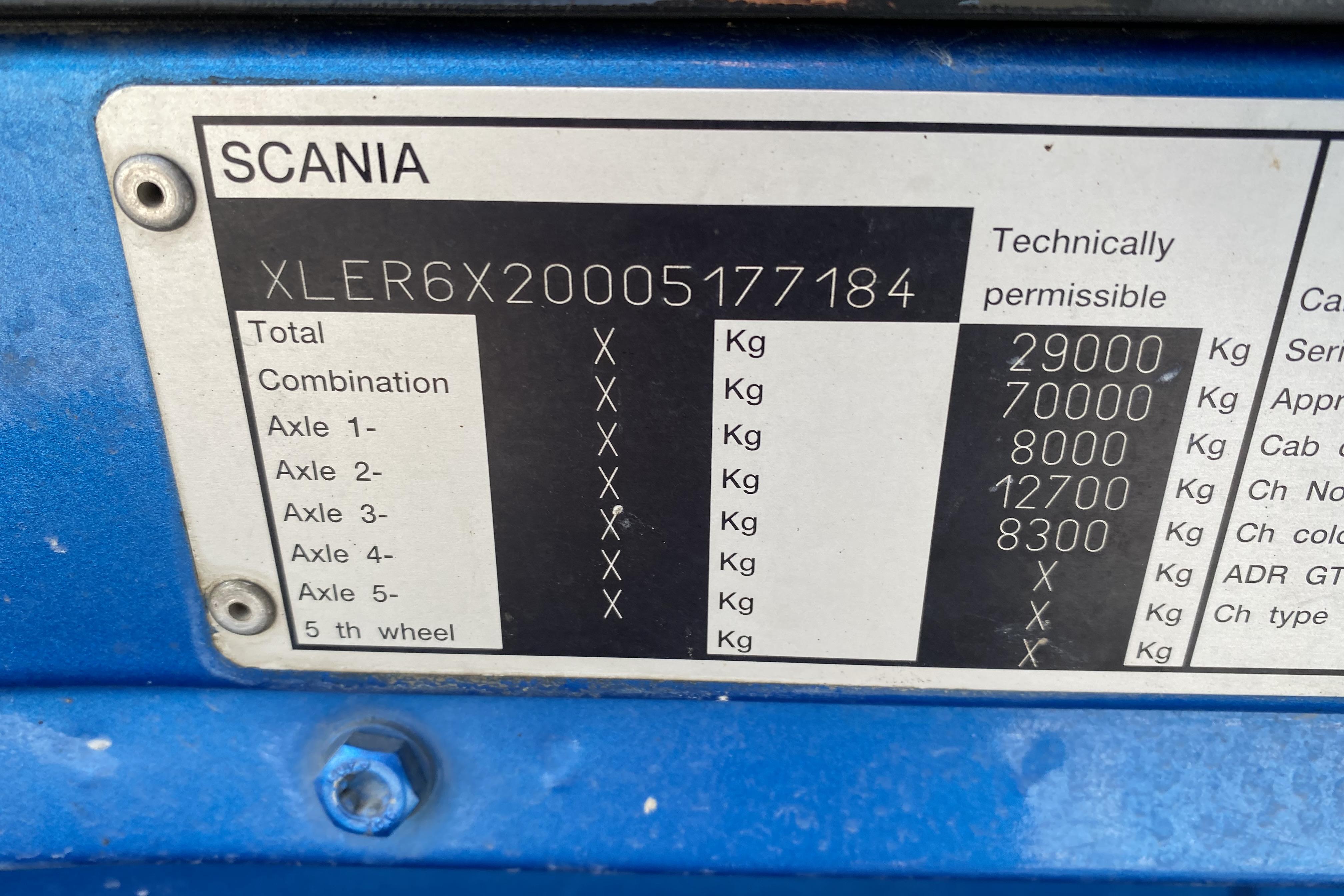 SCANIA R560 - 1 242 911 km - Automat - blå - 2007
