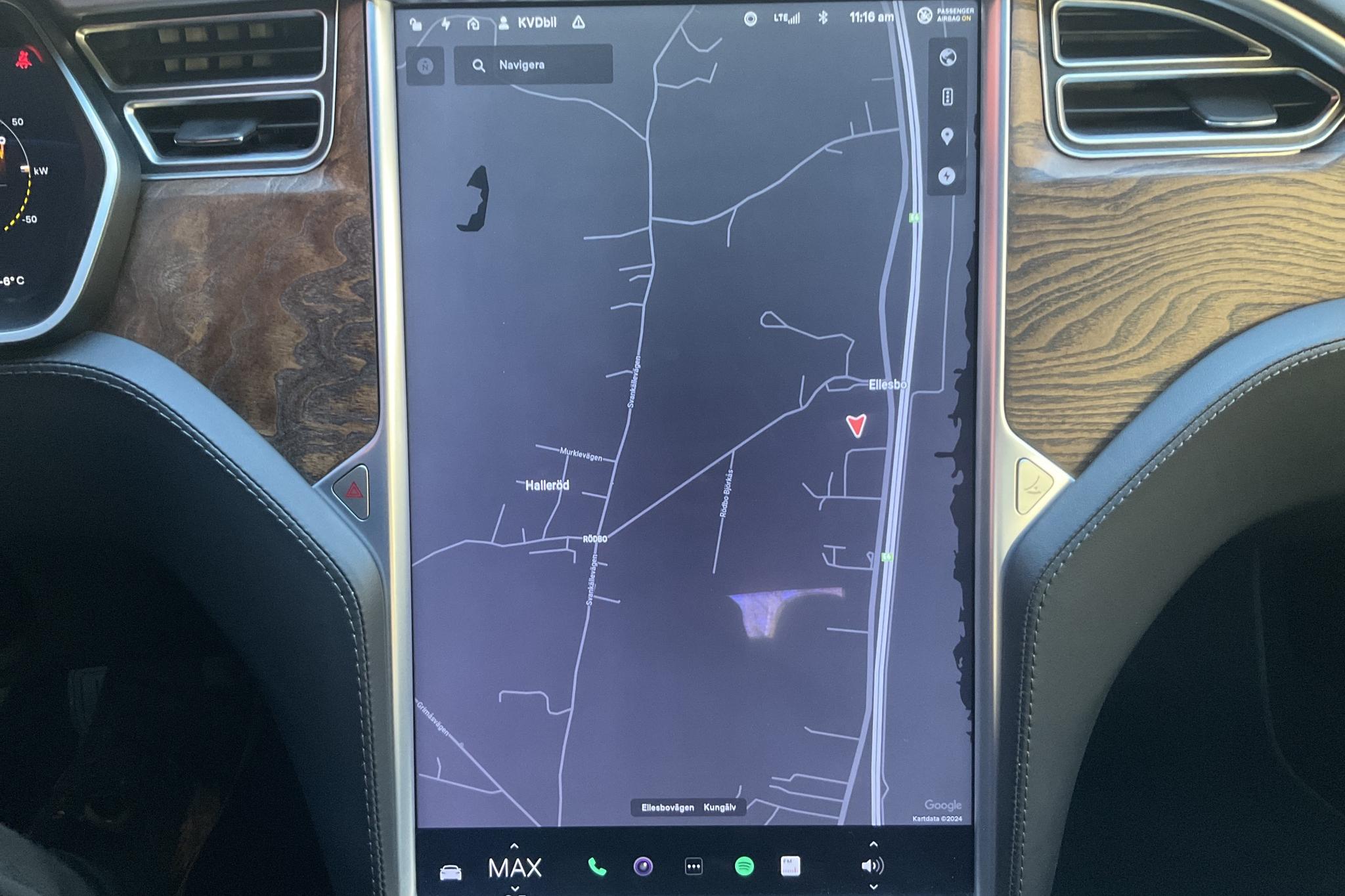 Tesla Model S 75D (525hk) - 5 559 mil - Automat - grå - 2017