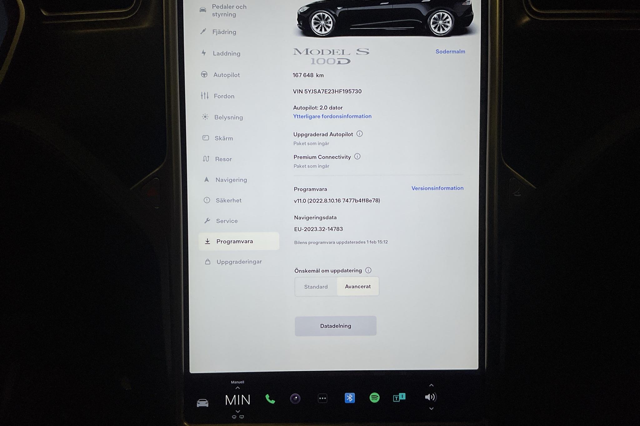 Tesla Model S 100D - 167 630 km - Automatic - black - 2017