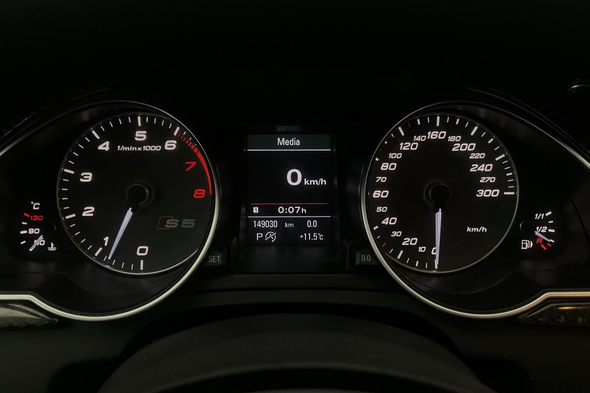 Audi S5 3.0 TFSI Sportback quattro(333hk) - 14 903 mil - Automat - svart - 2013