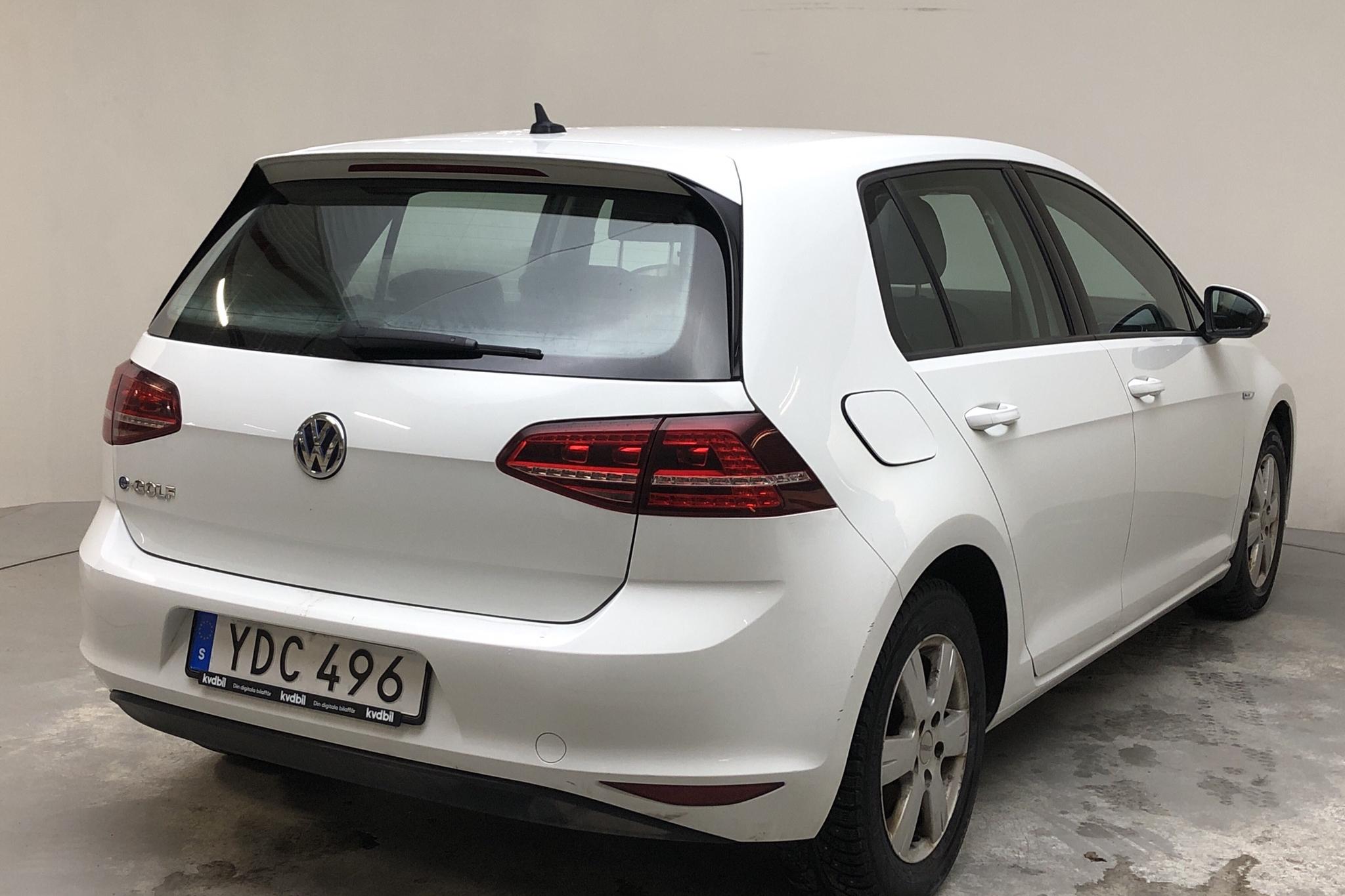 VW e-Golf VII 5dr (115hk) - 99 530 km - Automatic - white - 2016