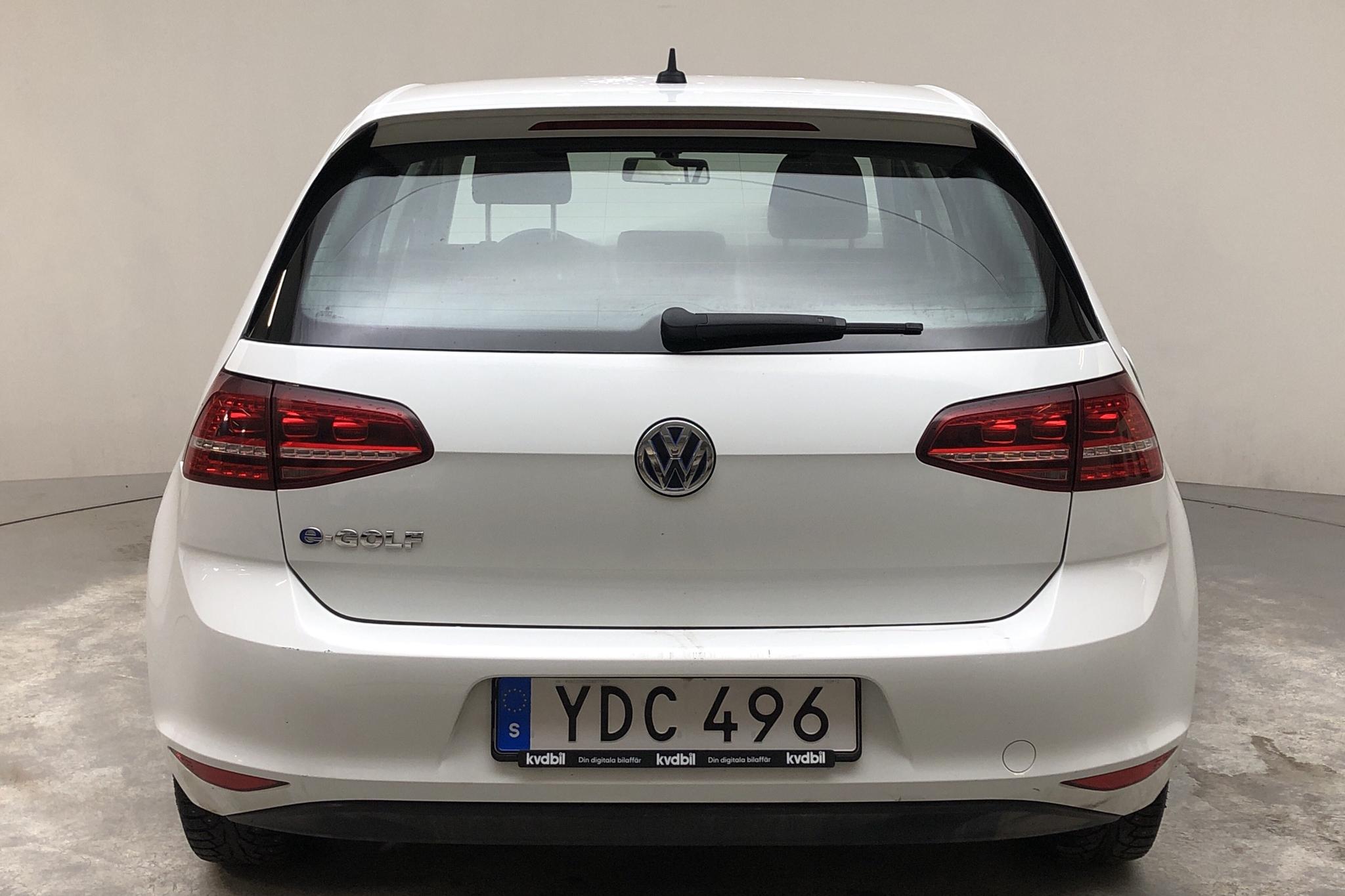 VW e-Golf VII 5dr (115hk) - 99 530 km - Automatic - white - 2016