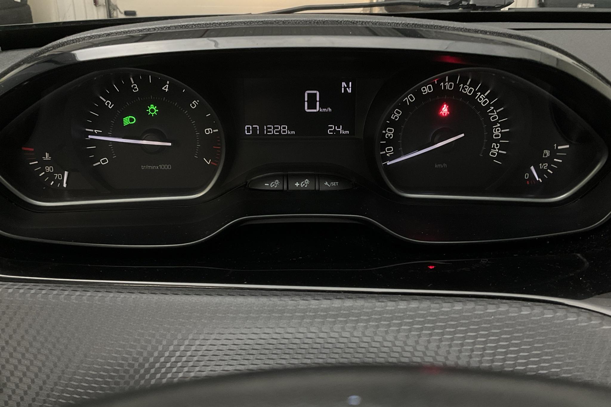 Peugeot 208 PureTech 5dr (82hk) - 71 320 km - Automatic - Dark Grey - 2018