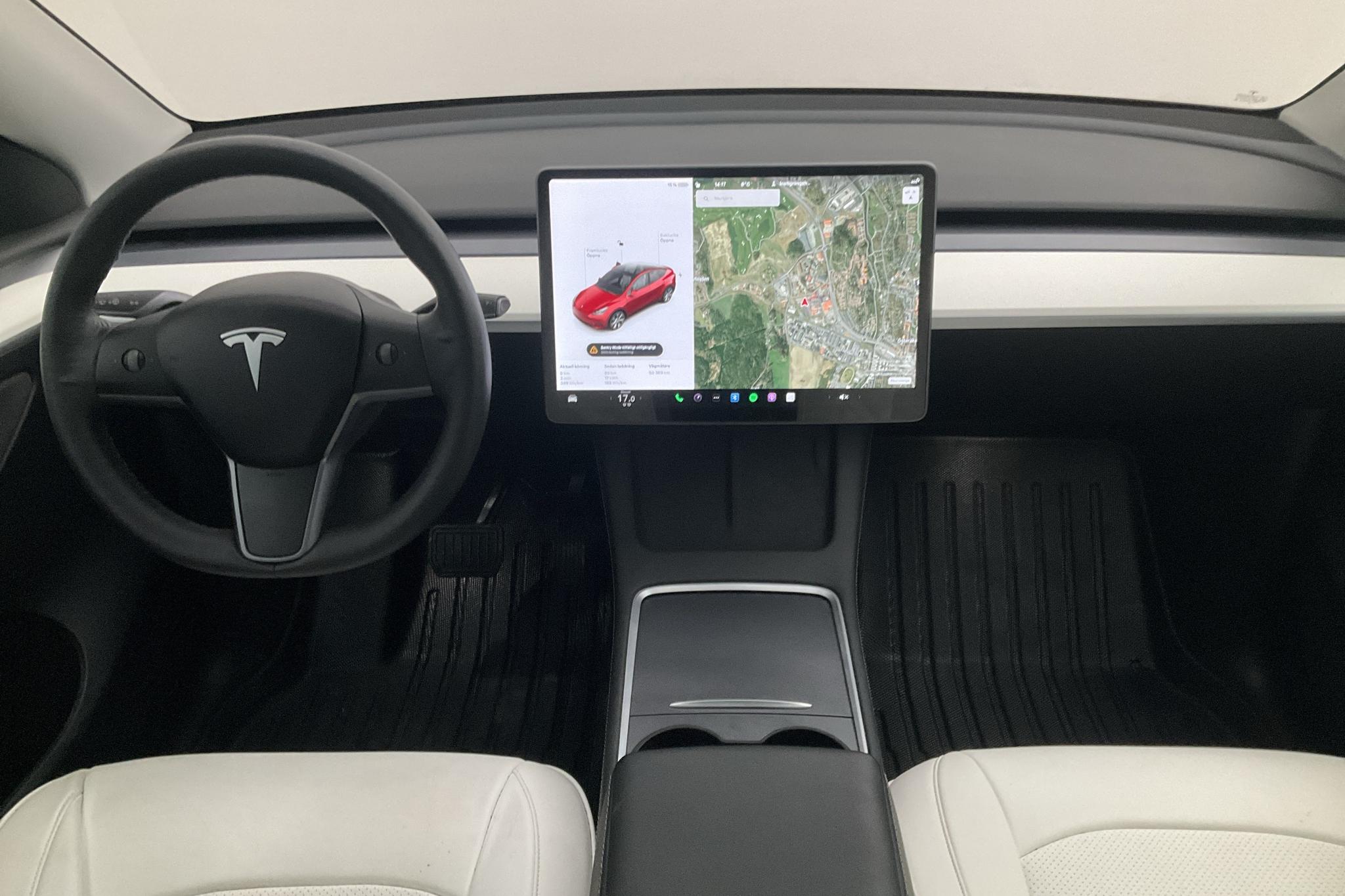 Tesla Model Y Long Range Dual Motor AWD - 5 038 mil - Automat - röd - 2021