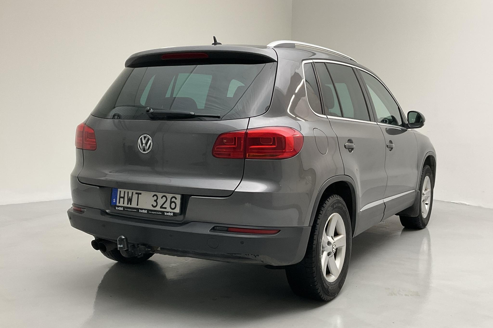 VW Tiguan 1.4 TSI 4MOTION (160hk) - 13 638 mil - Manuell - Dark Grey - 2012