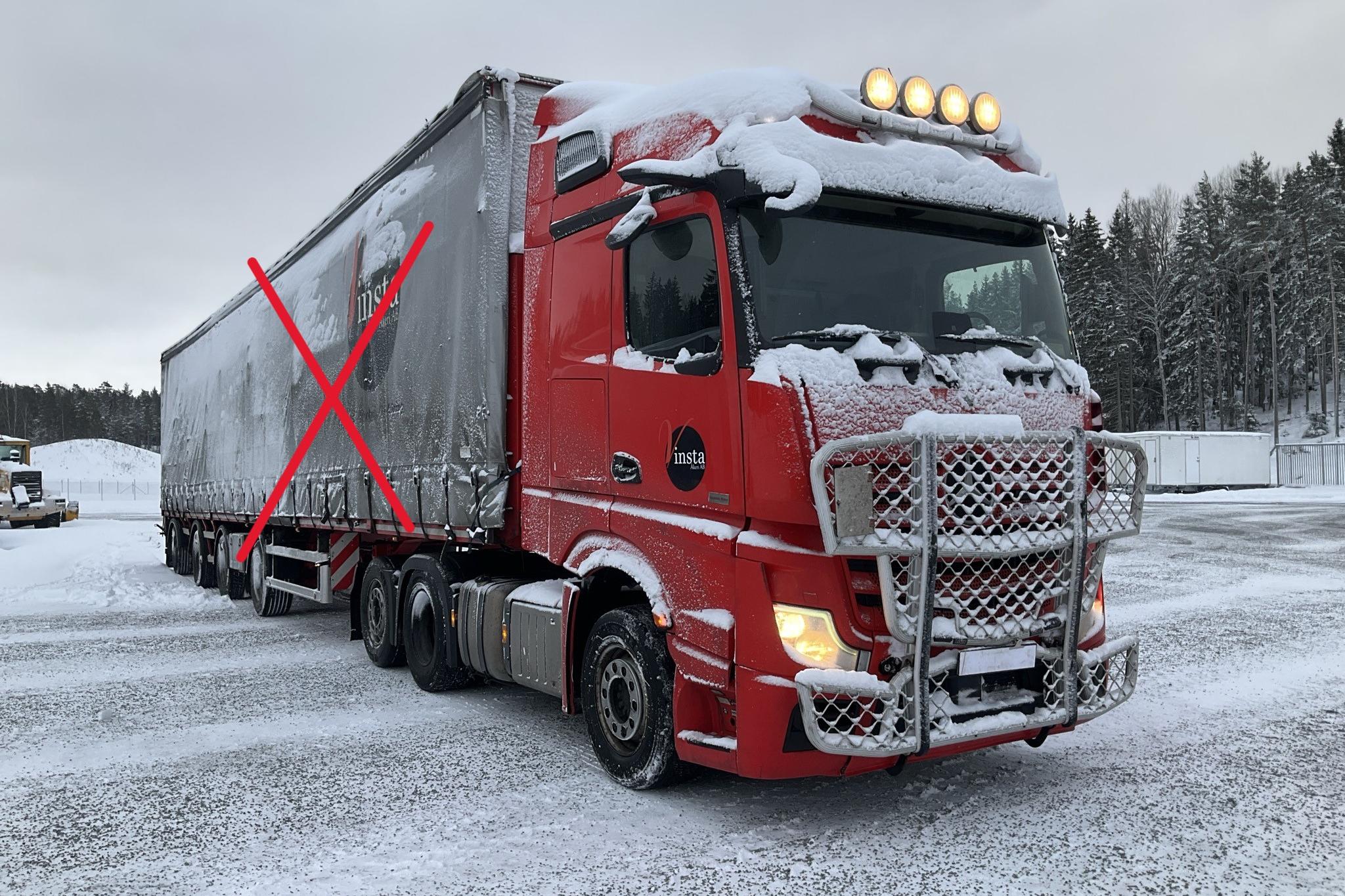 MERCEDES Actros - 524 991 km - Automatic - red - 2019