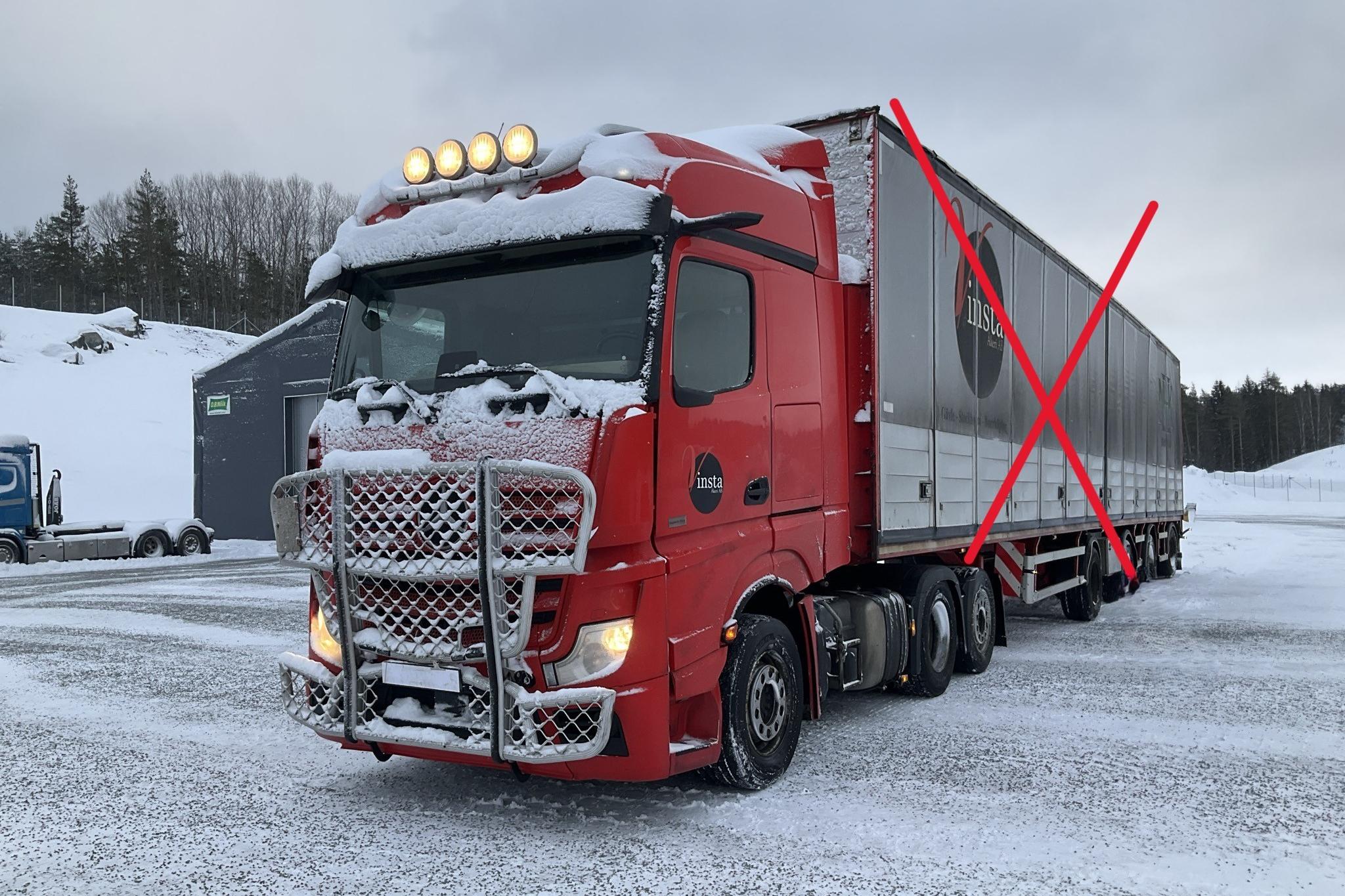 MERCEDES Actros - 524 991 km - Automatic - red - 2019
