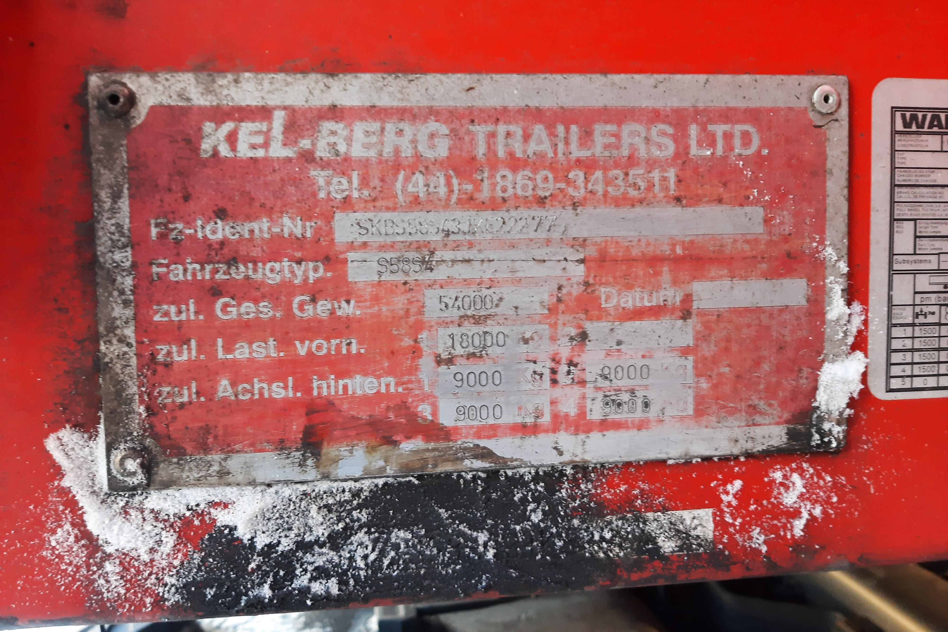 KEL-BERG S600H - 0 km - czerwony - 2019