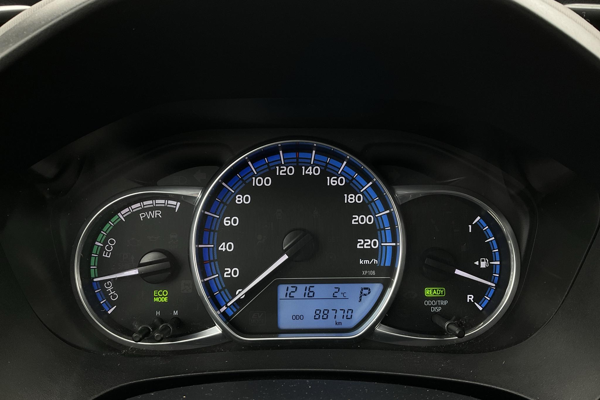 Toyota Yaris 1.5 Hybrid 5dr (101hk) - 8 878 mil - Automat - vit - 2017