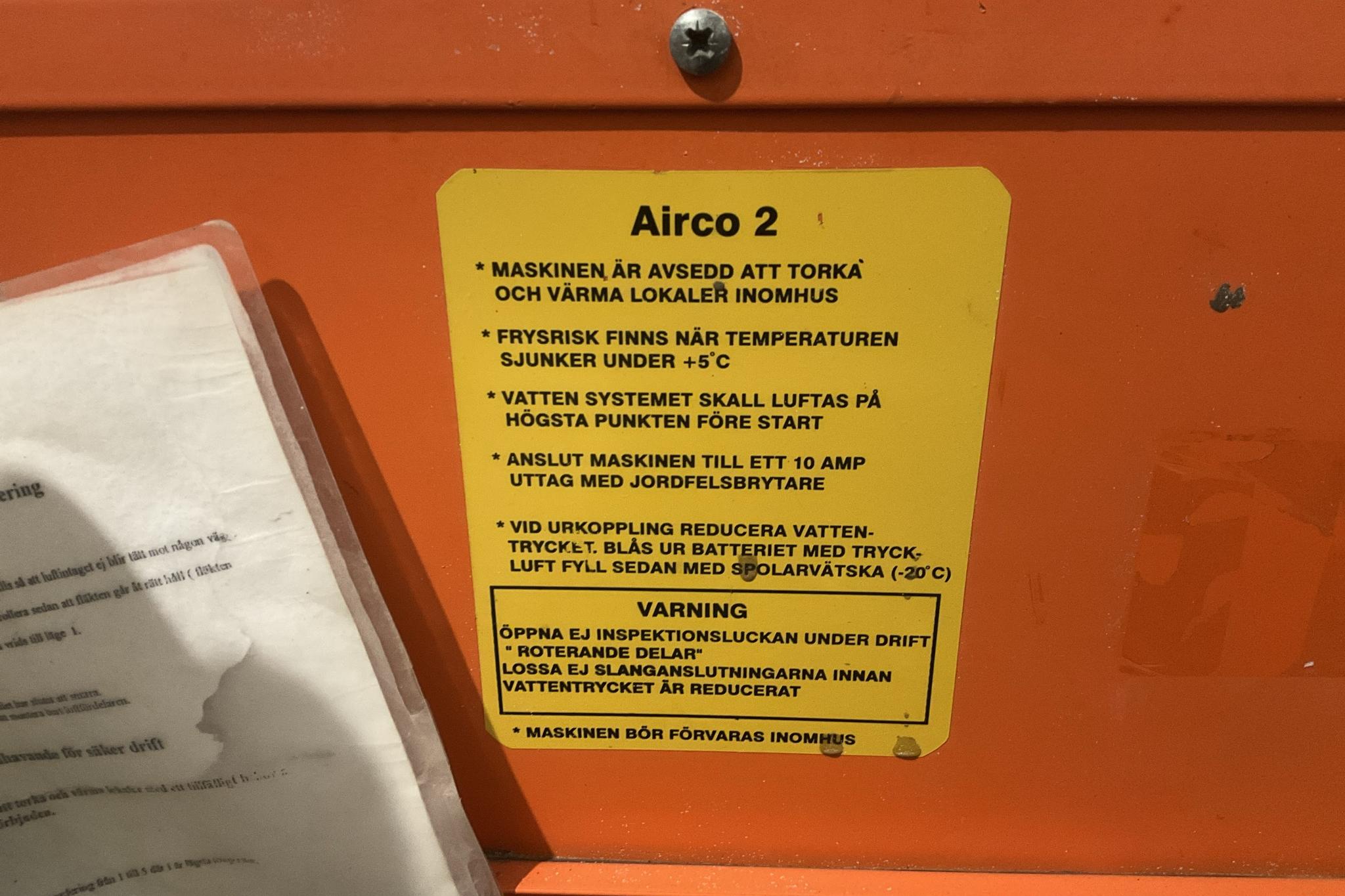 OBM-KIHLSTRÖM AB AIRCO 2 - Luftvärmare 4 stycken - 0 km