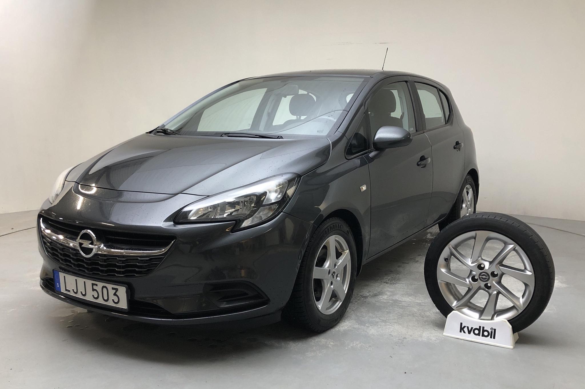 Opel Corsa 1.4 ECOTEC 5dr (90hk) - 89 580 km - Manual - gray - 2018