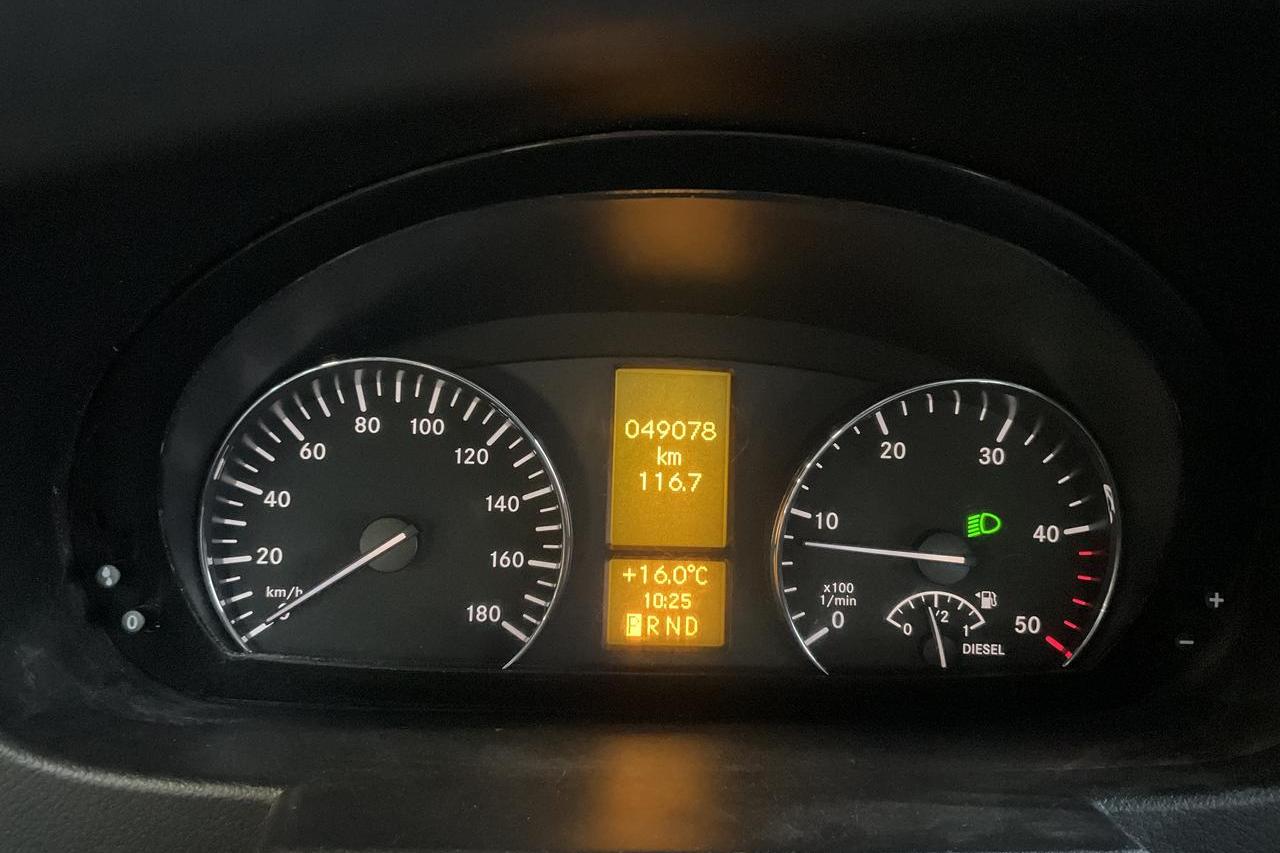 Mercedes Sprinter 316 CDI Pickup/Chassi (163hk) - 4 908 mil - Automat - vit - 2018