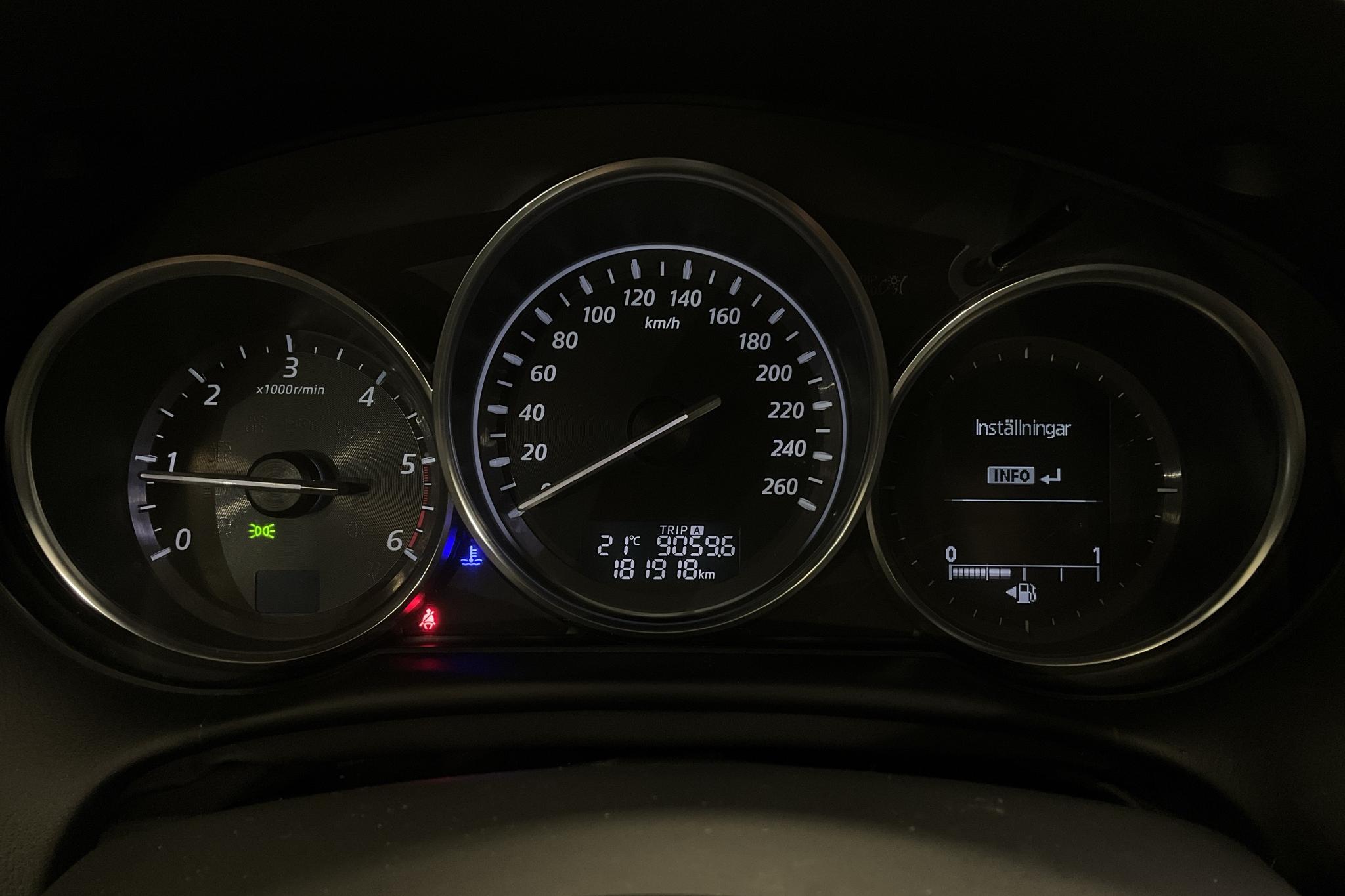 Mazda CX-5 2.2 DE AWD (150hk) - 181 910 km - Manual - black - 2015