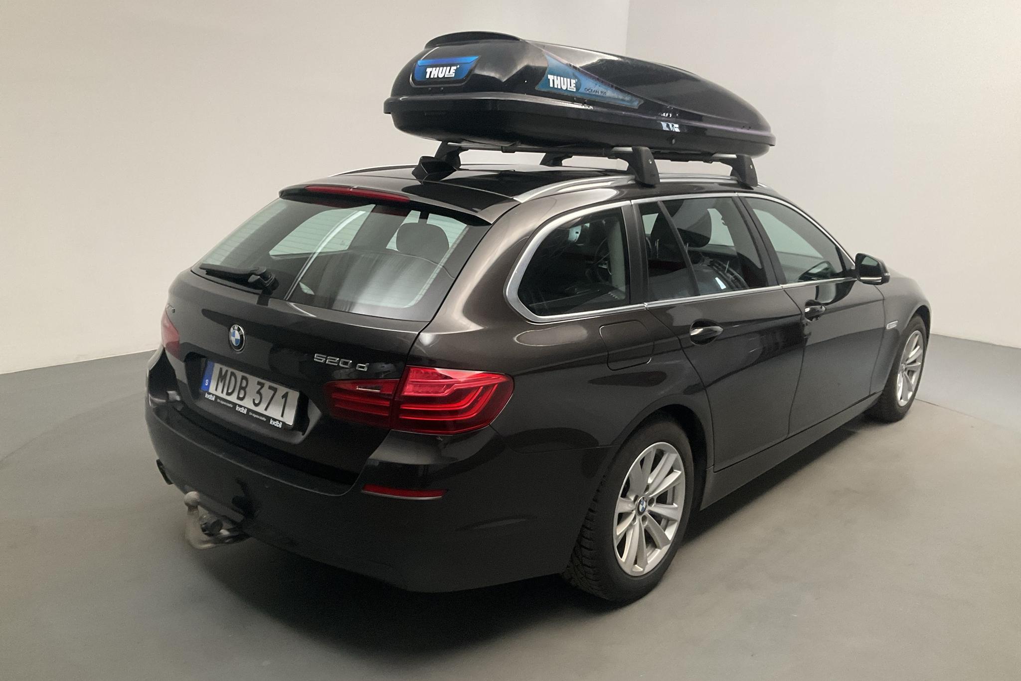 BMW 520d xDrive Touring, F11 (190hk) - 18 396 mil - Automat - brun - 2016
