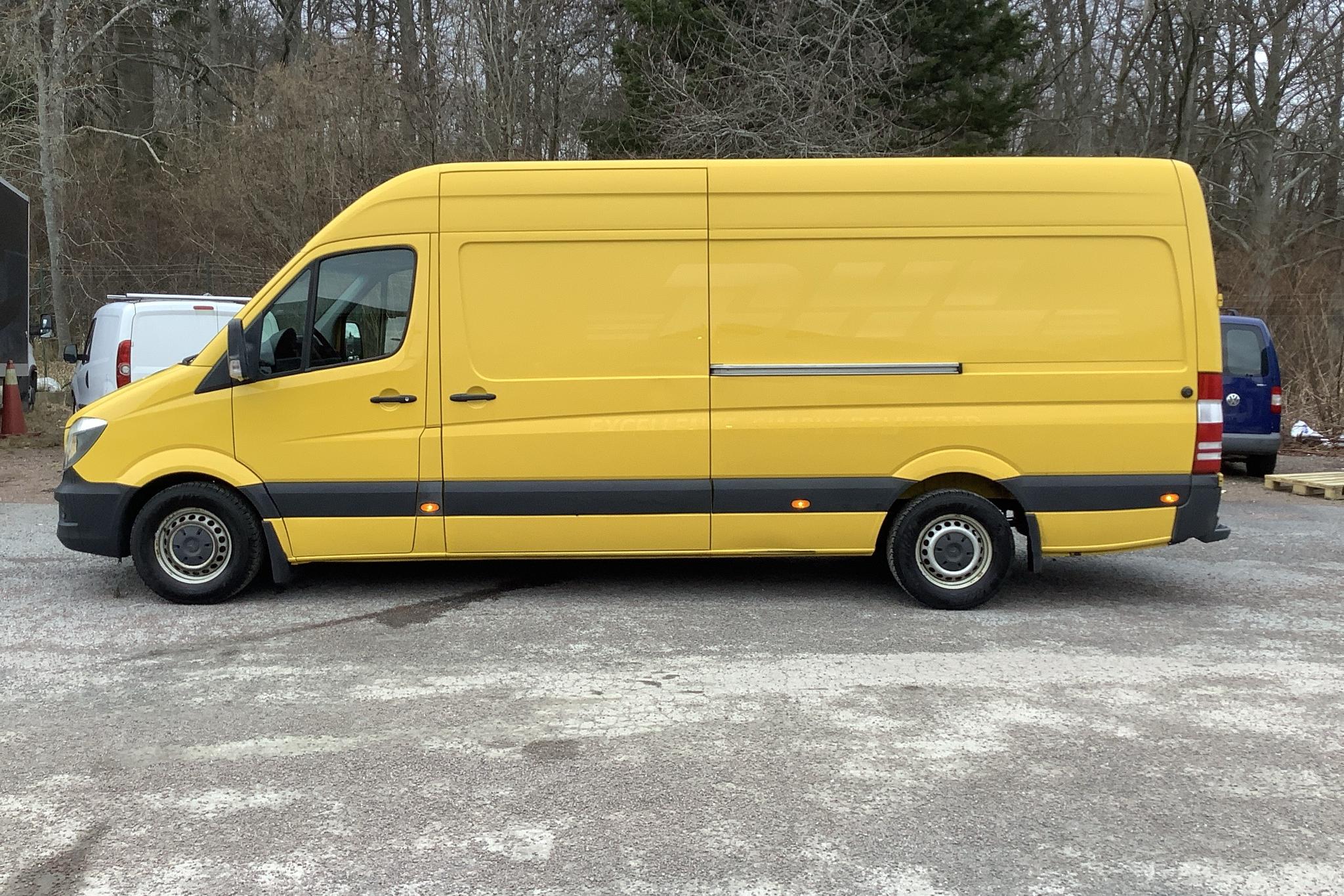 MERCEDES Sprinter 316 CDI - 275 230 km - Automatic - yellow - 2018