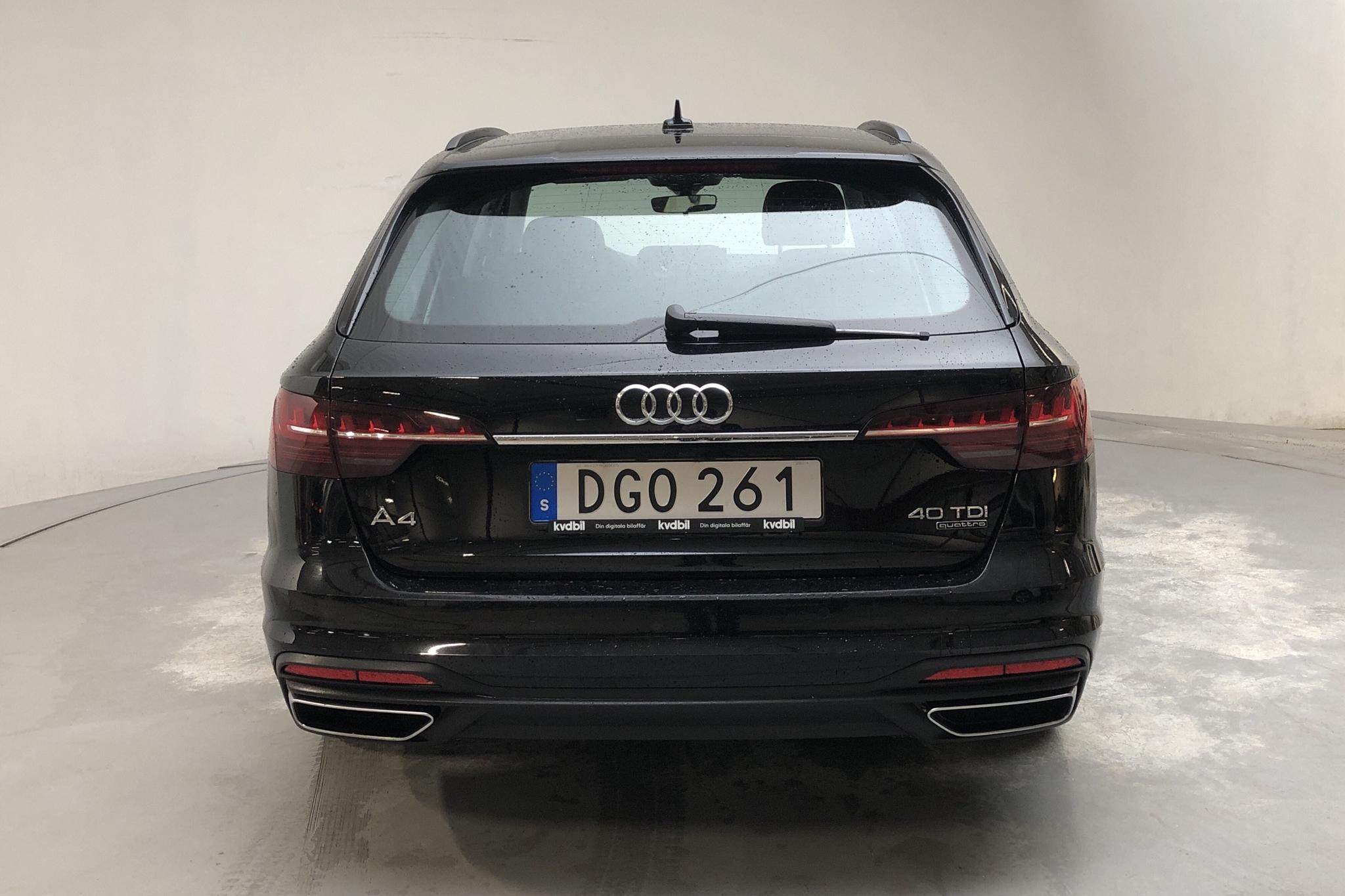 Audi A4 Avant 40 TDI quattro (190hk) - 8 189 mil - Automat - svart - 2020