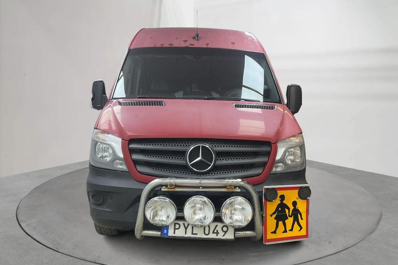 Mercedes Sprinter 316 CDI (163hk) - 27 913 mil - Automat - röd - 2016