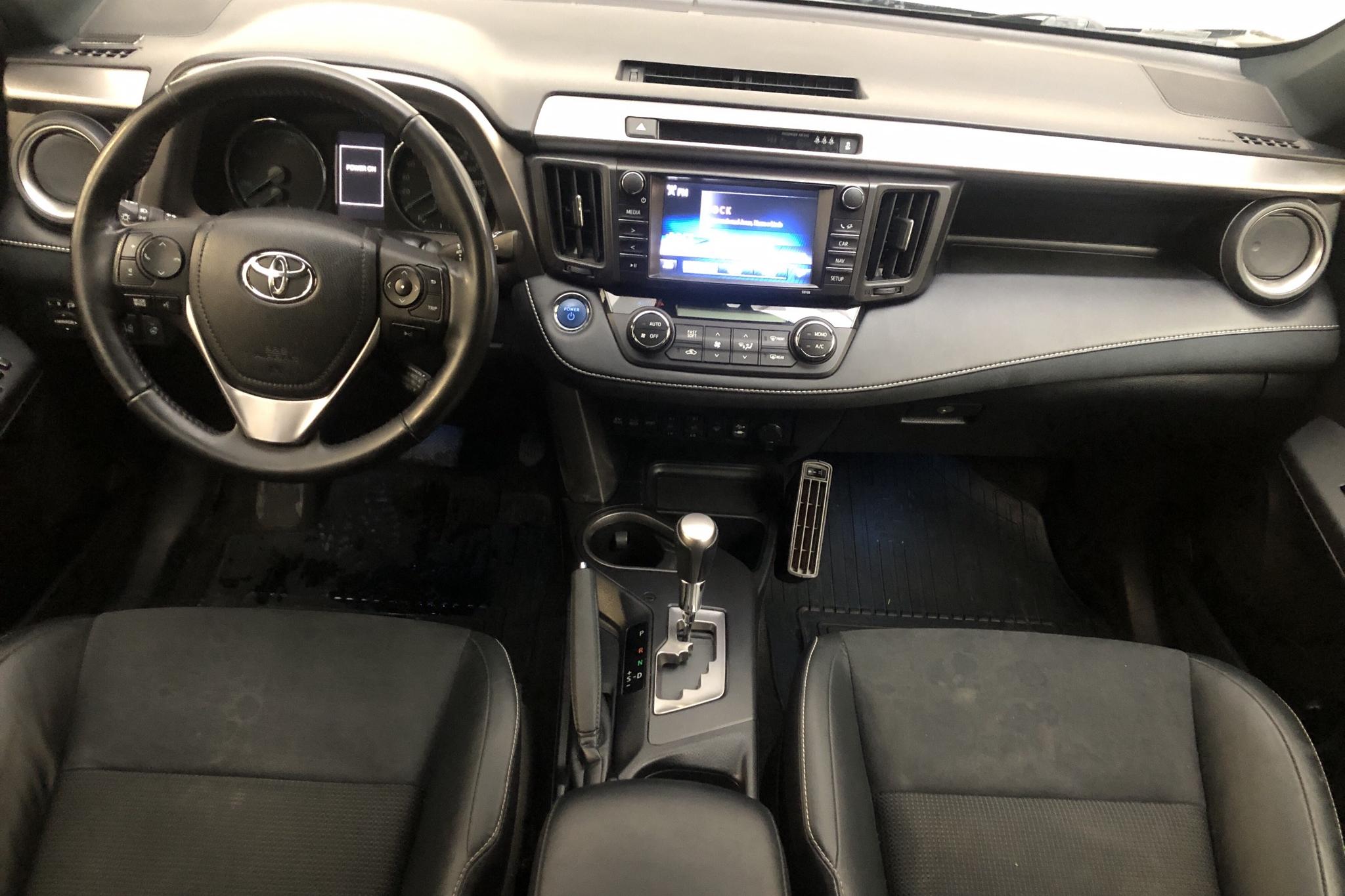 Toyota RAV4 2.5 HSD AWD (197hk) - 11 275 mil - Automat - Dark Blue - 2018