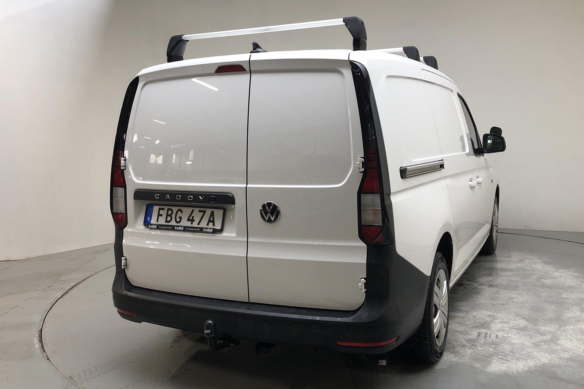 VW Caddy Cargo Maxi 2.0 TDI Skåp (122hk) - 23 520 km - Automatic - white - 2022