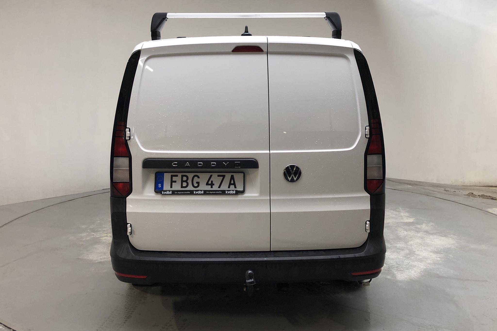 VW Caddy Cargo Maxi 2.0 TDI Skåp (122hk) - 23 520 km - Automatic - white - 2022