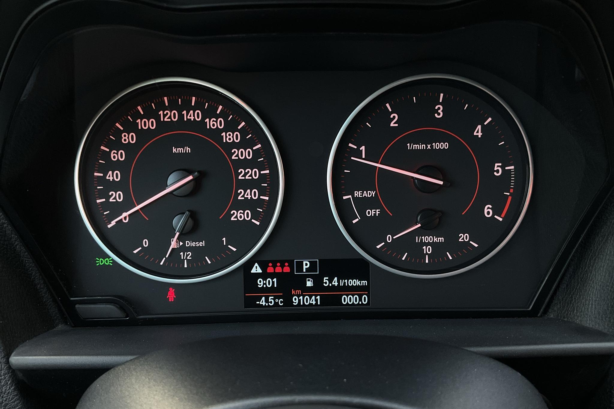 BMW 118d 5dr, F20 (150hk) - 9 104 mil - Automat - vit - 2016