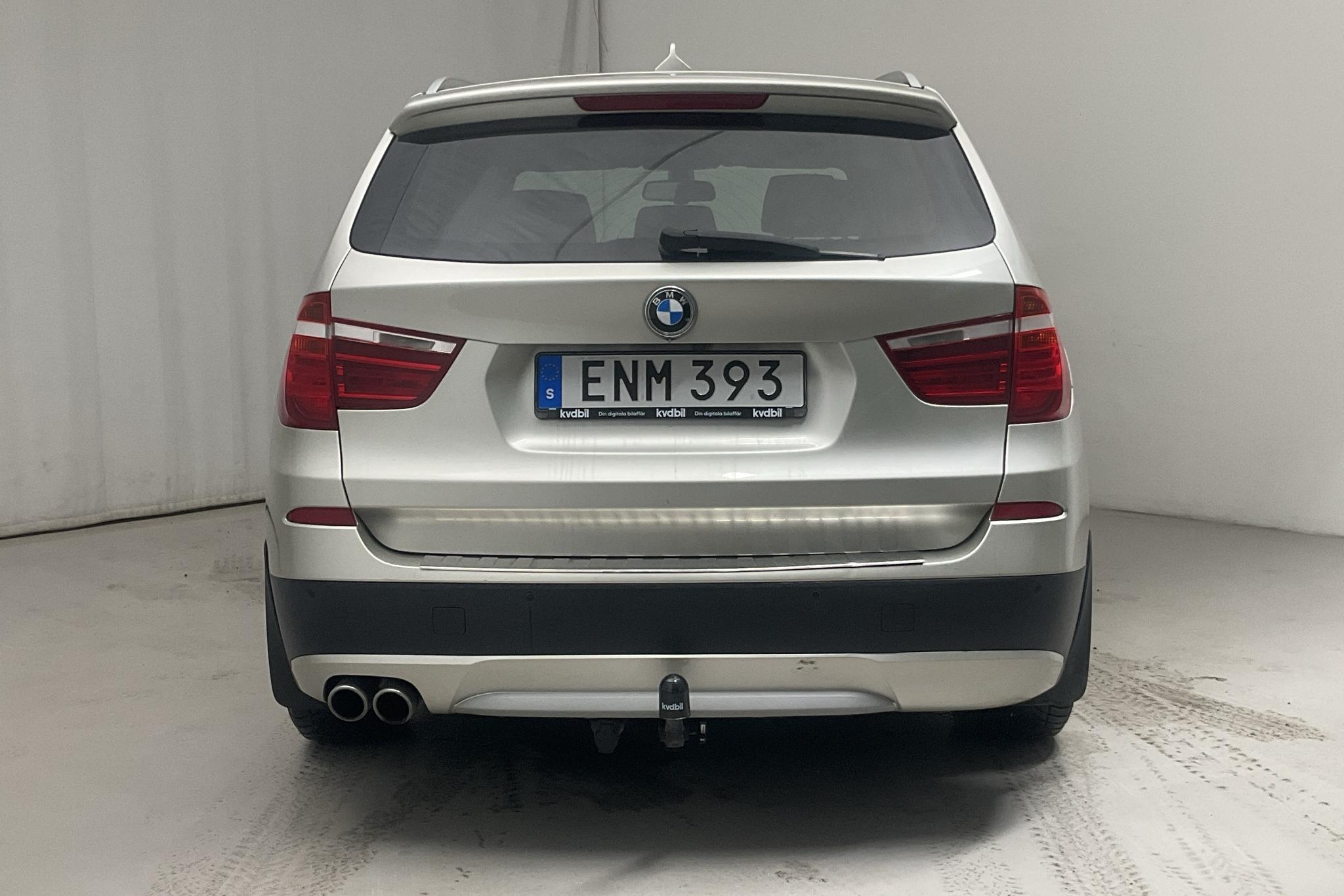 BMW X3 xDrive30d, F25 (258hk) - 15 147 mil - Automat - Light Grey - 2011