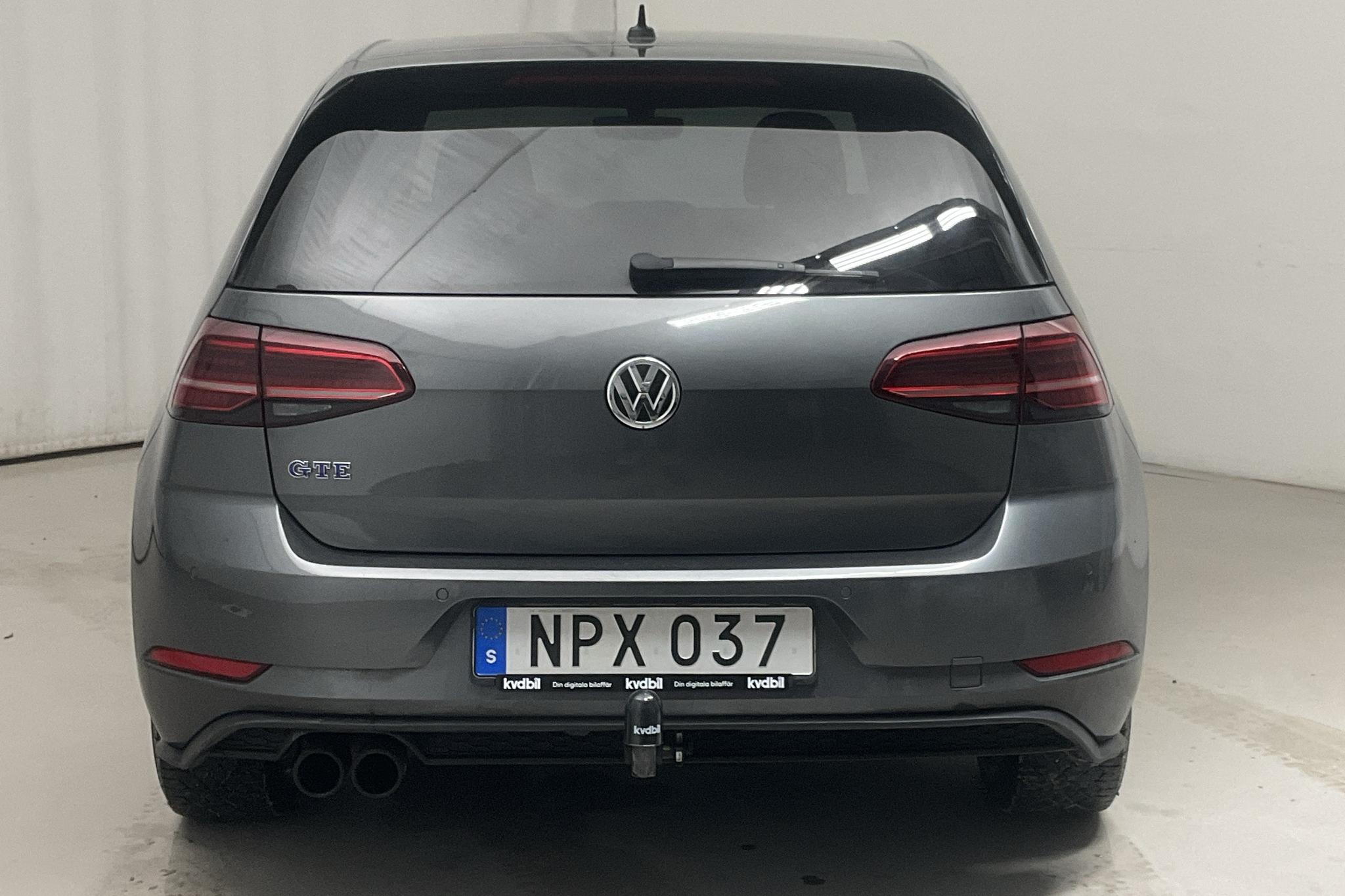 VW Golf VII GTE 5dr (204hk) - 93 750 km - Automatic - Dark Grey - 2018