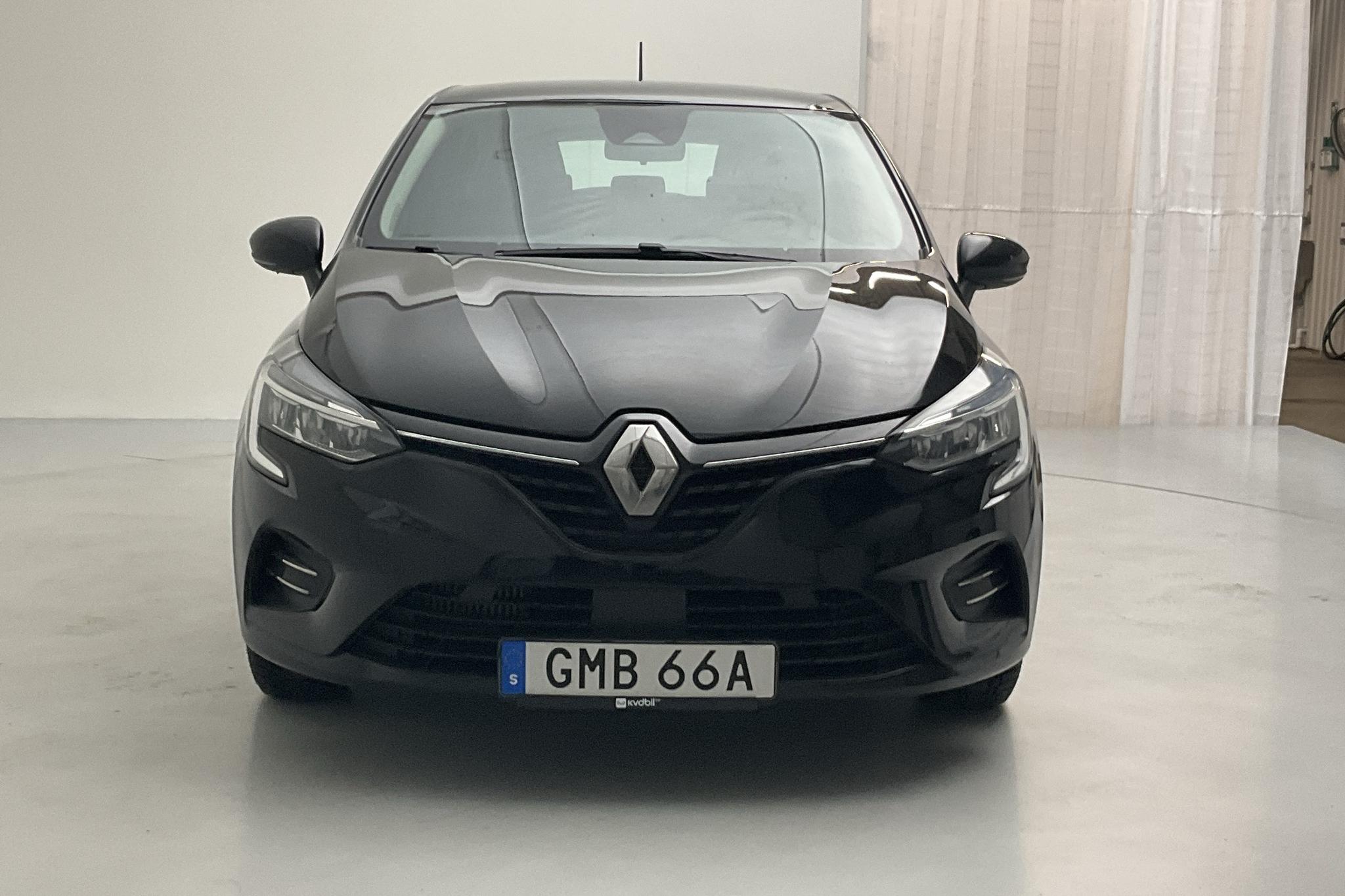 Renault Clio V 1.0 TCe 5dr (100hk) - 7 485 mil - Manuell - svart - 2020
