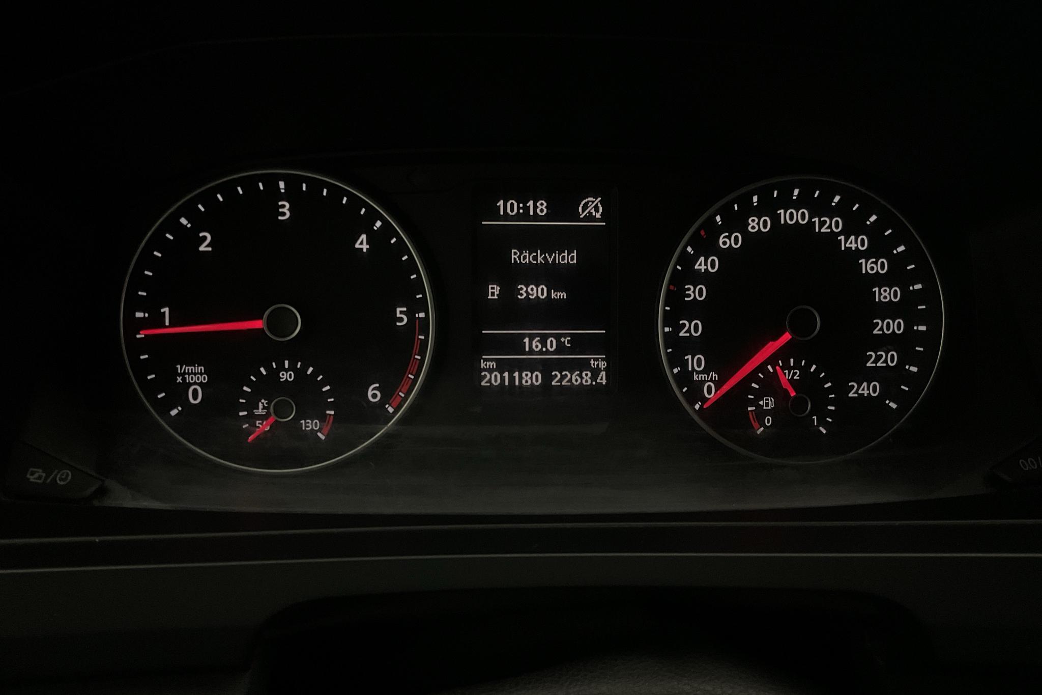 VW Transporter T6 2.0 TDI BMT Skåp 4MOTION (140hk) - 20 118 mil - Manuell - vit - 2016
