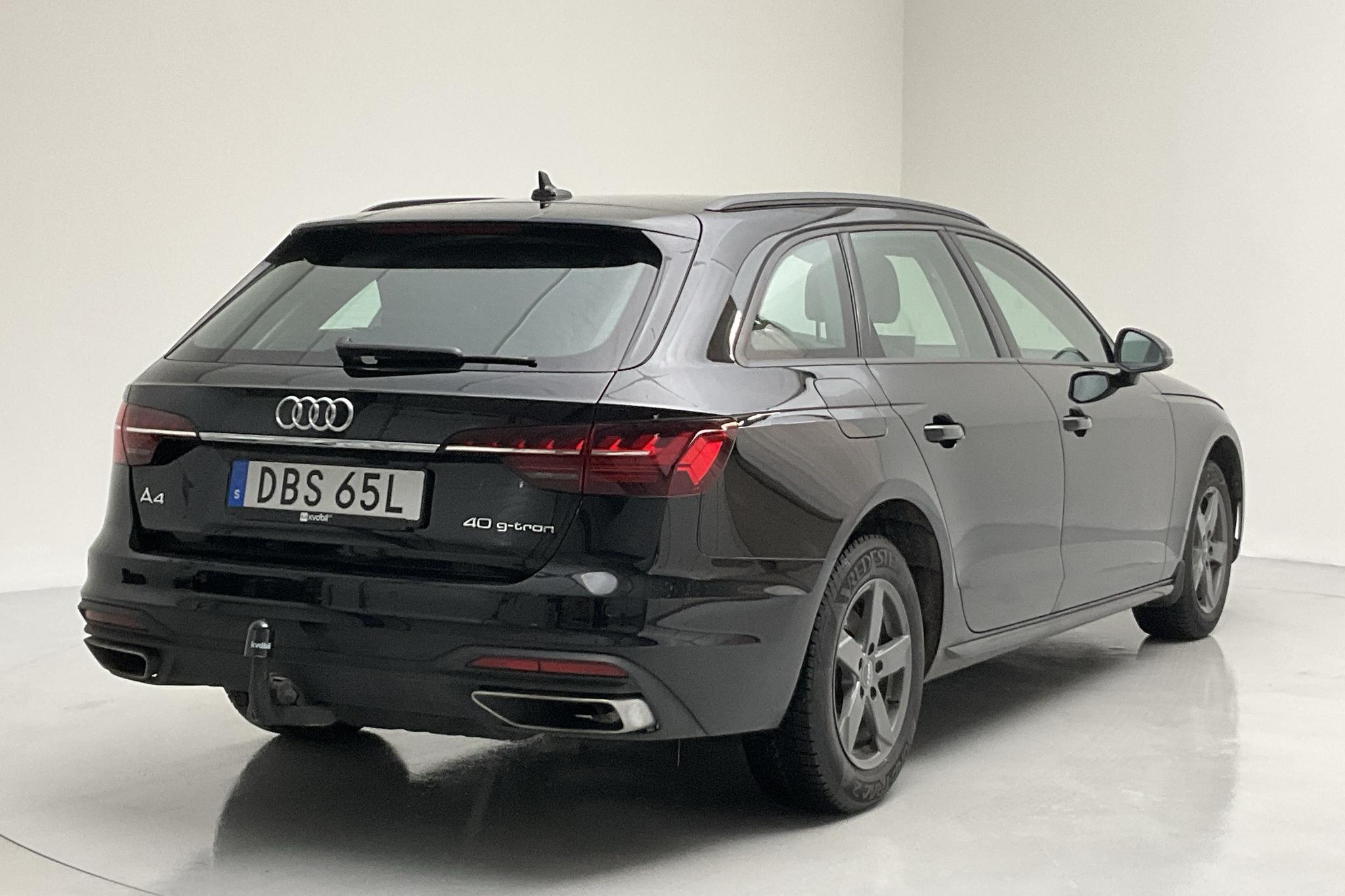 Audi A4 2.0 TFSI g-tron Avant (170hk) - 108 370 km - Automatic - black - 2021