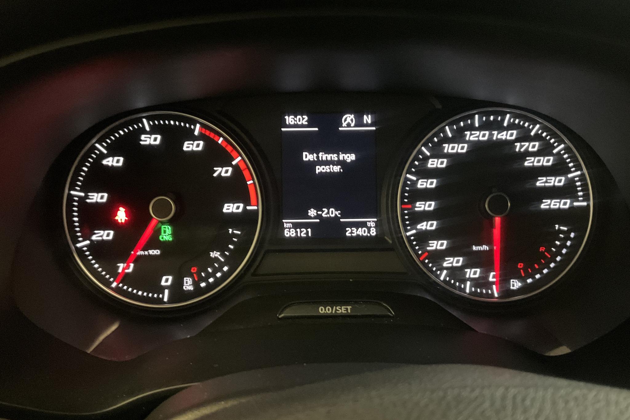 Seat Leon 1.5 TGI ST (130hk) - 6 812 mil - Automat - röd - 2020