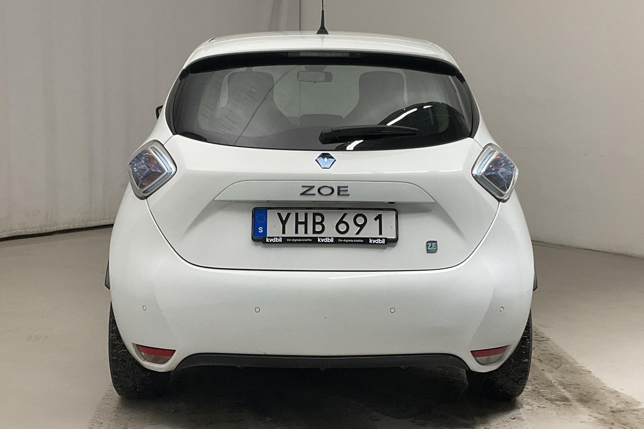 Renault Zoe 22 kWh (88hk) - 2 395 mil - Automat - vit - 2017