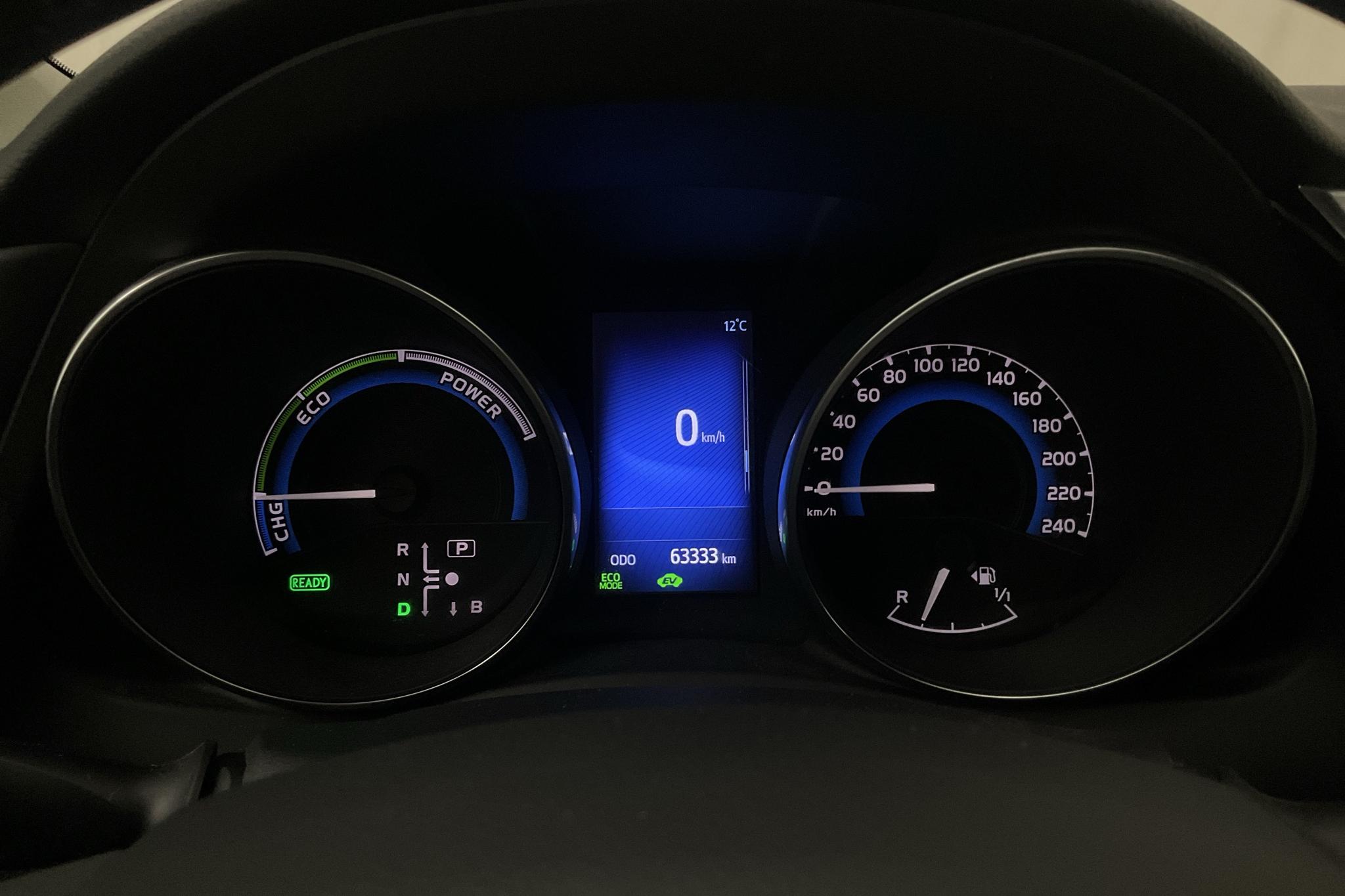 Toyota Auris 1.8 HSD 5dr (99hk) - 6 334 mil - Automat - vit - 2018