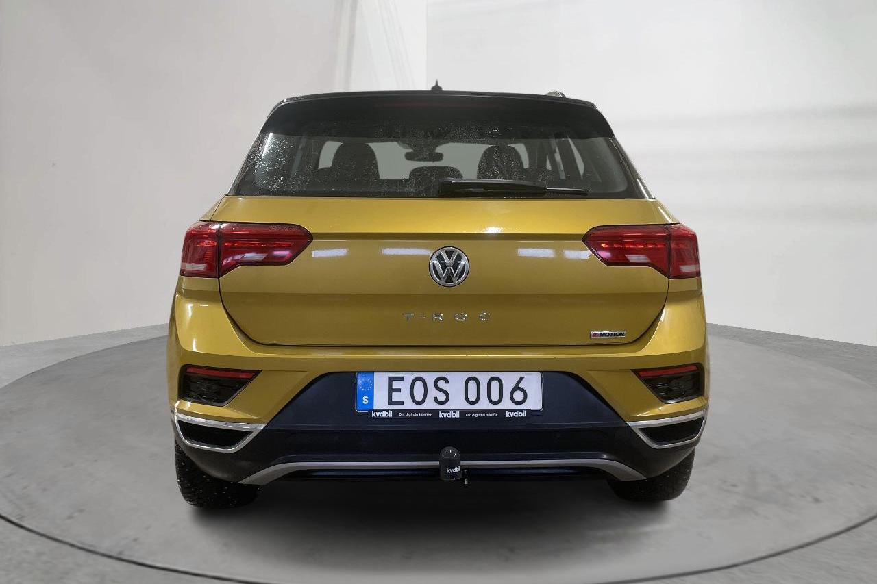 VW T-Roc 2.0 TSI 4MOTION (190hk) - 3 916 mil - Automat - gul - 2018