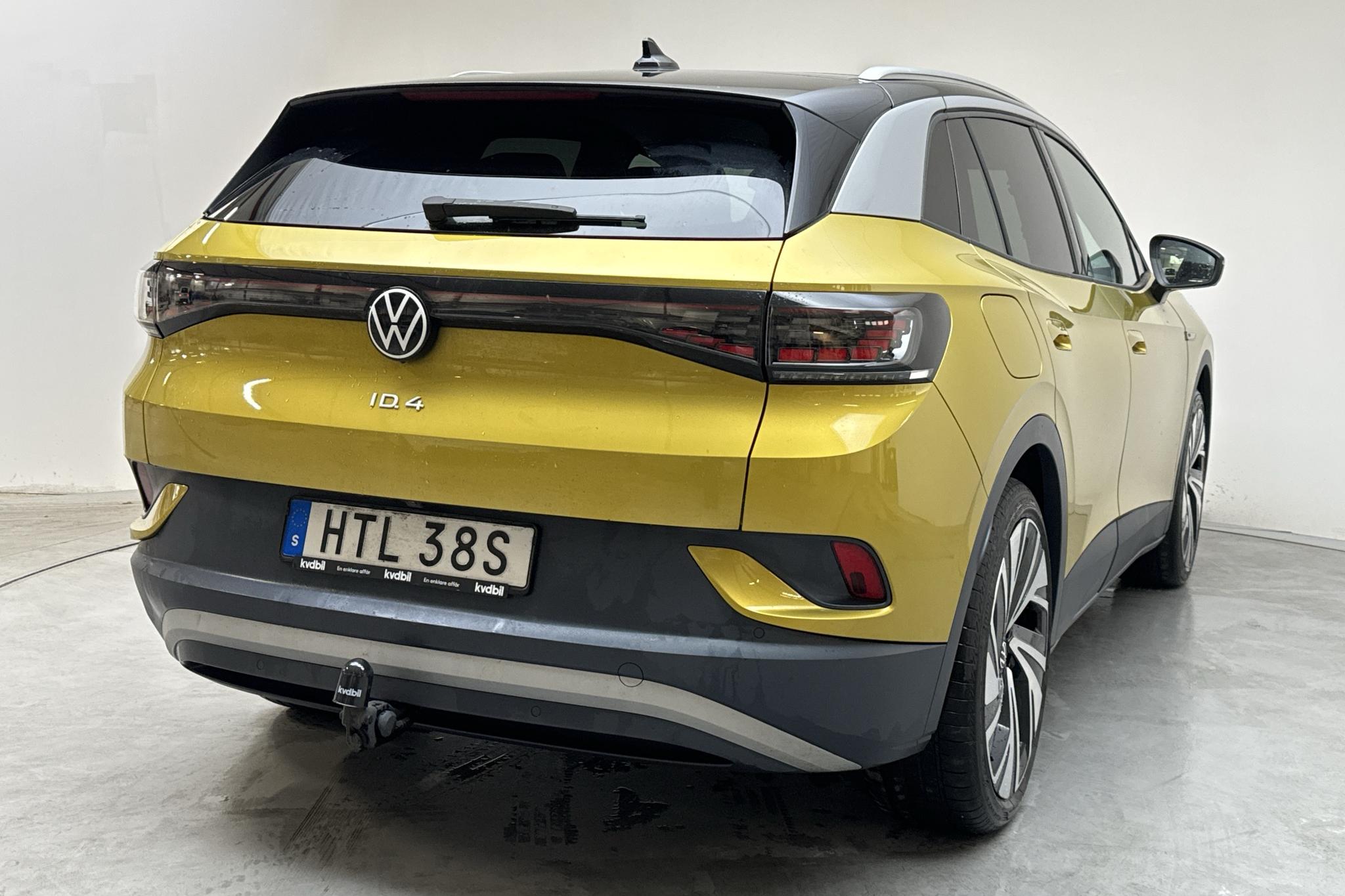 VW ID.4 77kWh (204hk) - 9 136 mil - Automat - gul - 2021