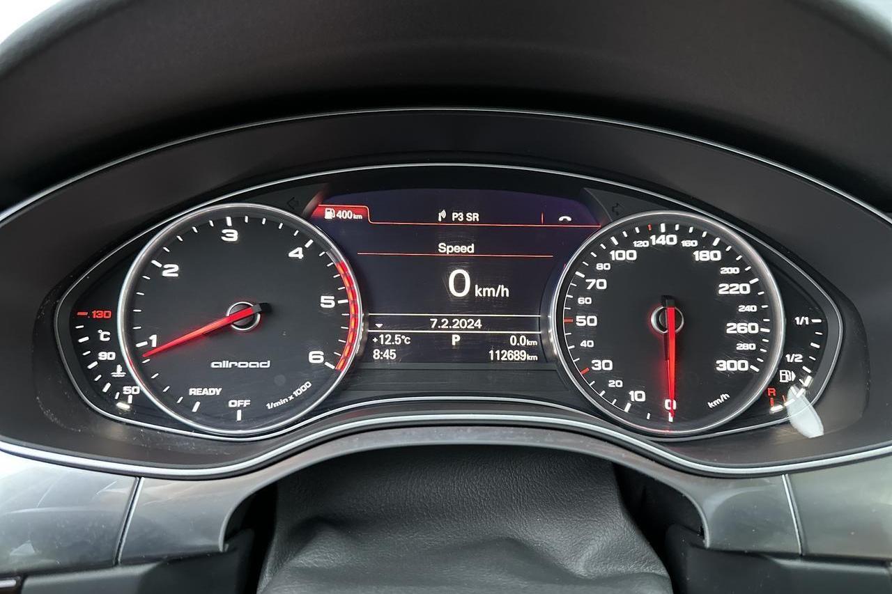 Audi A6 Allroad 3.0 TDI quattro (218hk) - 112 690 km - Automaatne - punane - 2016