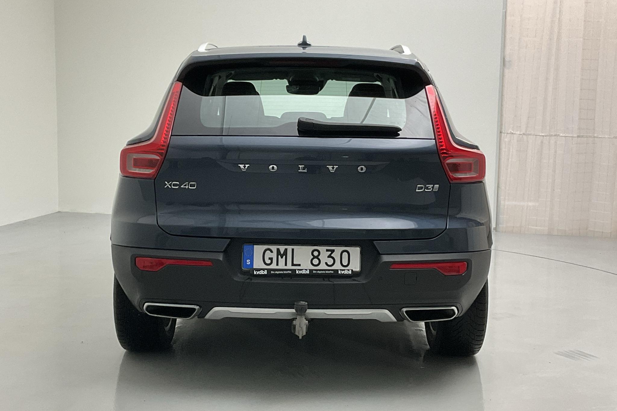 Volvo XC40 D3 2WD (150hk) - 67 460 km - Automaattinen - Dark Blue - 2019