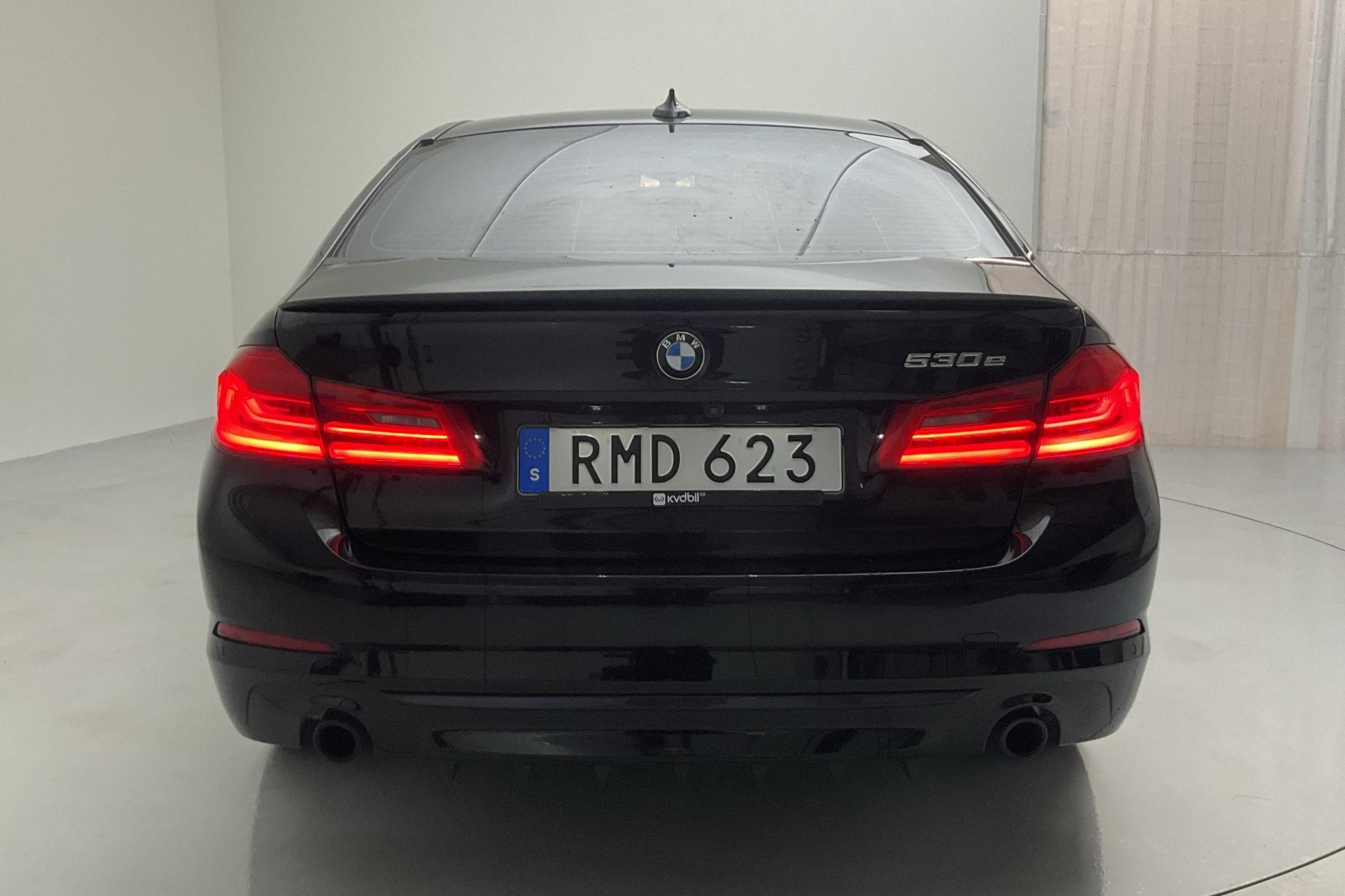 BMW 530e iPerformance Sedan, G30 (252hk) - 104 450 km - Automaattinen - musta - 2018