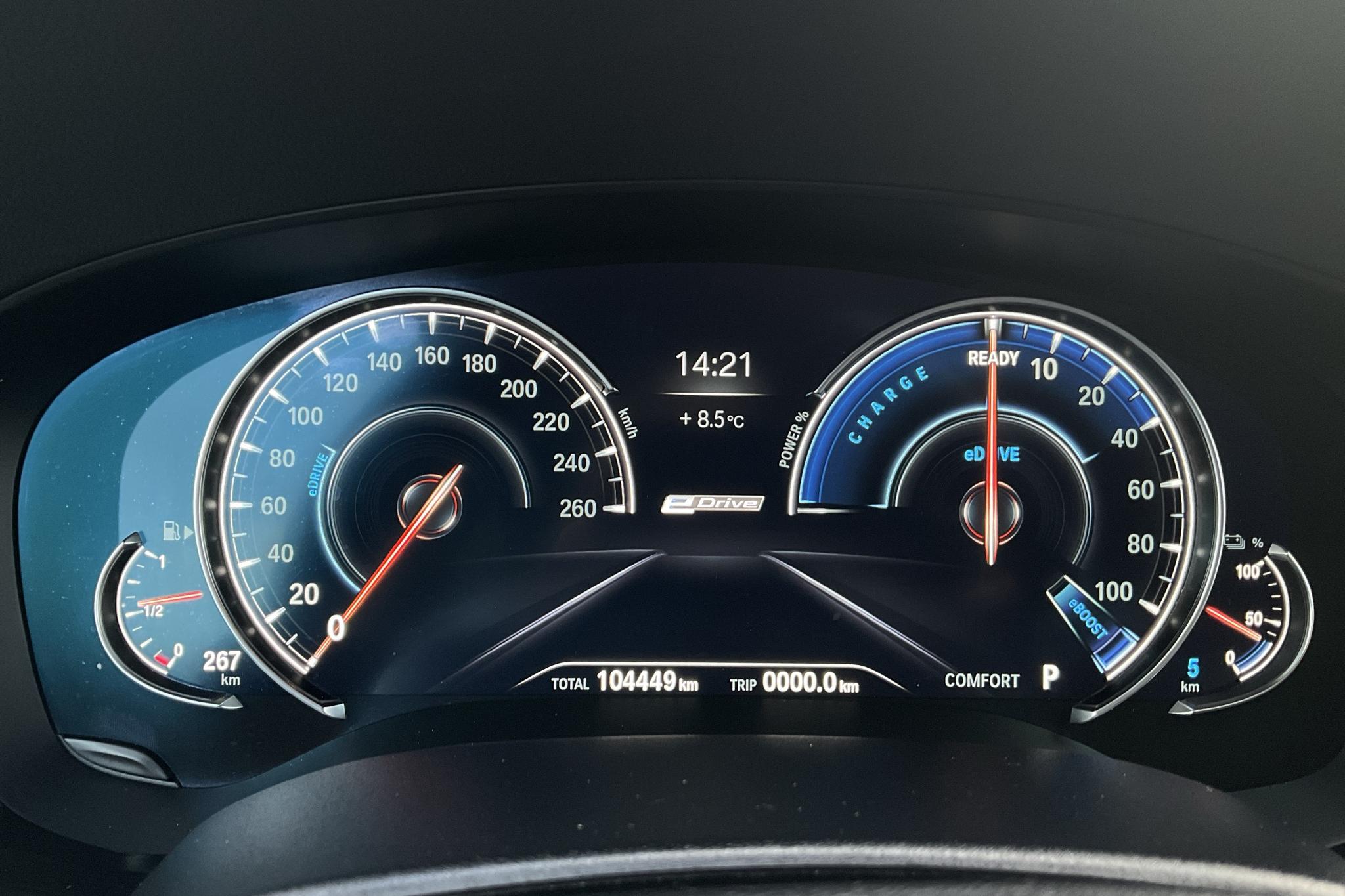 BMW 530e iPerformance Sedan, G30 (252hk) - 104 450 km - Automatyczna - czarny - 2018