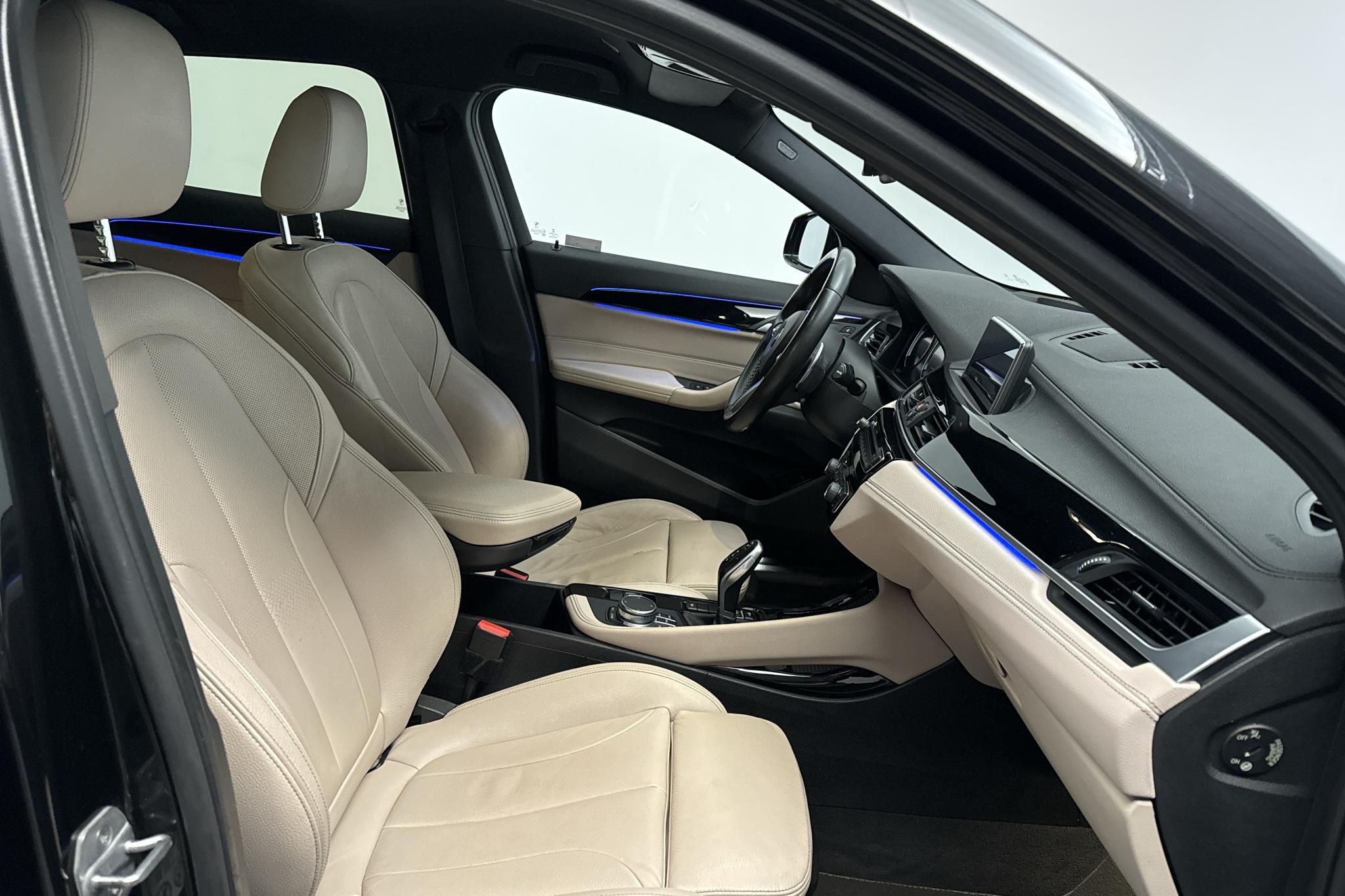 BMW X2 xDrive20d, F39 (190hk) - 128 180 km - Automatyczna - czarny - 2018