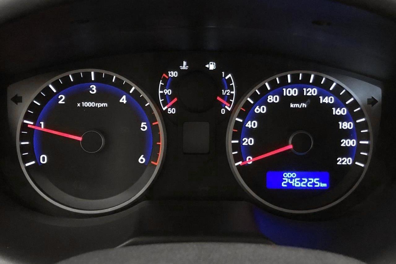 Hyundai i20 1.1 CRDi (75hk) - 246 230 km - Käsitsi - valge - 2013