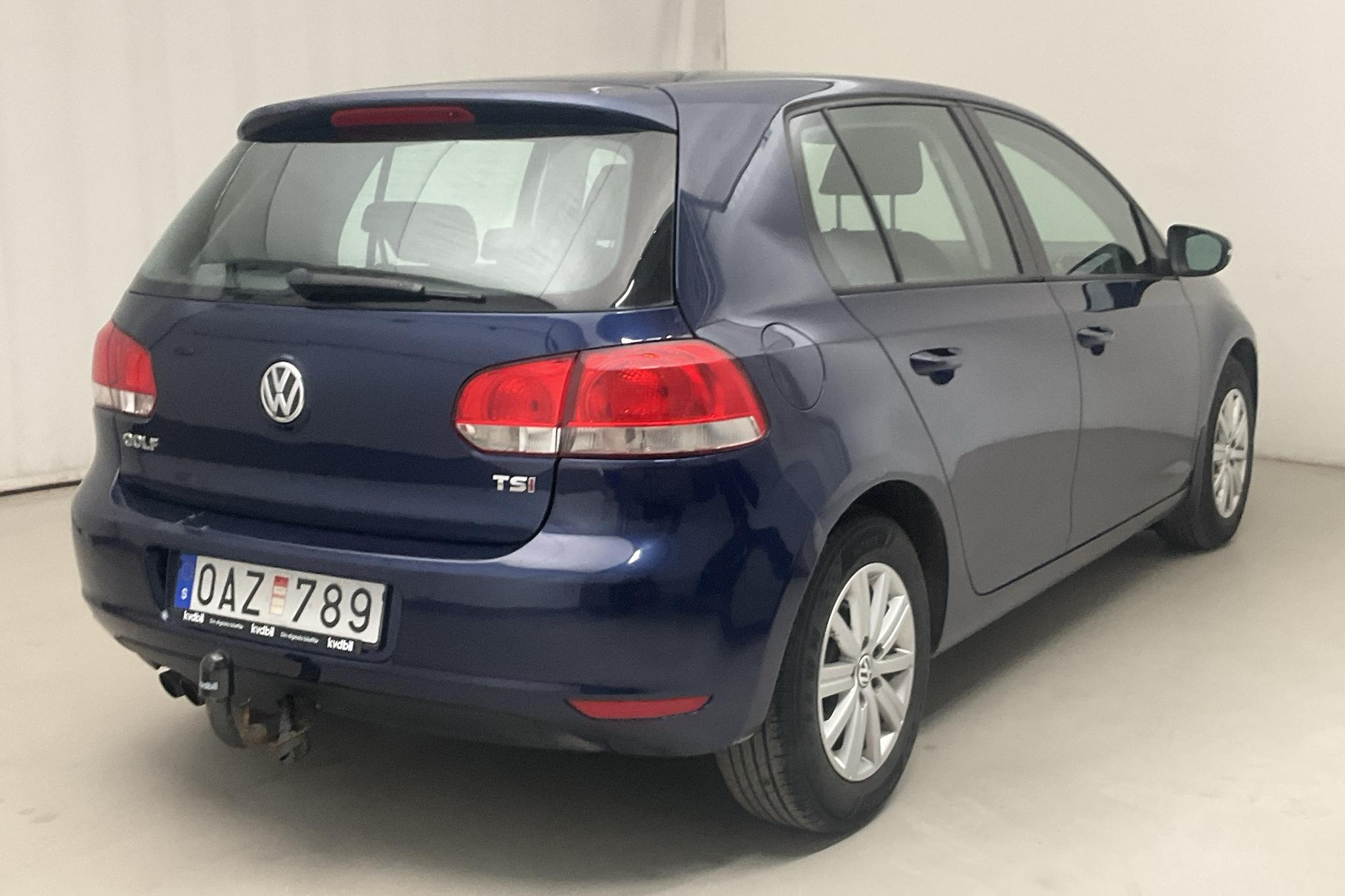 VW Golf VI 1.4 TSI 5dr (122hk) - 196 840 km - Manual - Dark Blue - 2010