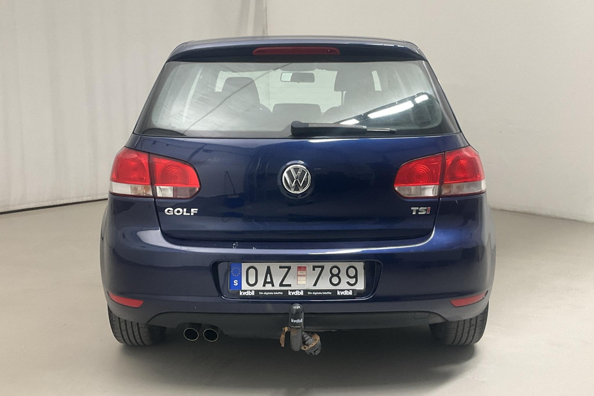 VW Golf VI 1.4 TSI 5dr (122hk) - 196 840 km - Manual - Dark Blue - 2010