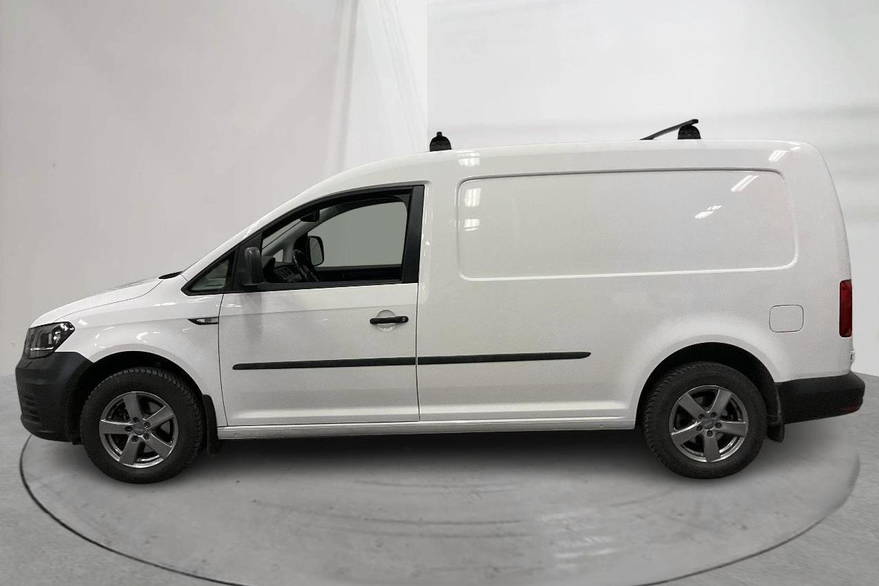 VW Caddy 1.4 TGI Maxi Skåp (110hk) - 33 100 km - Automaattinen - valkoinen - 2019