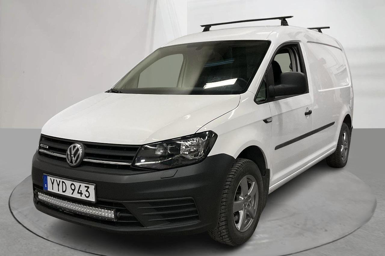 VW Caddy 1.4 TGI Maxi Skåp (110hk) - 33 100 km - Automaattinen - valkoinen - 2019