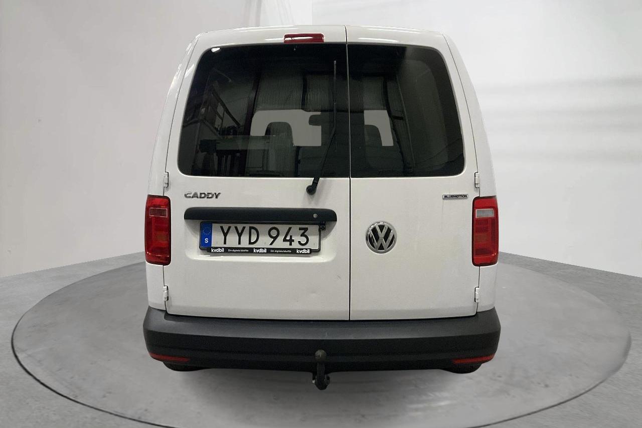 VW Caddy 1.4 TGI Maxi Skåp (110hk) - 33 100 km - Automaattinen - valkoinen - 2019