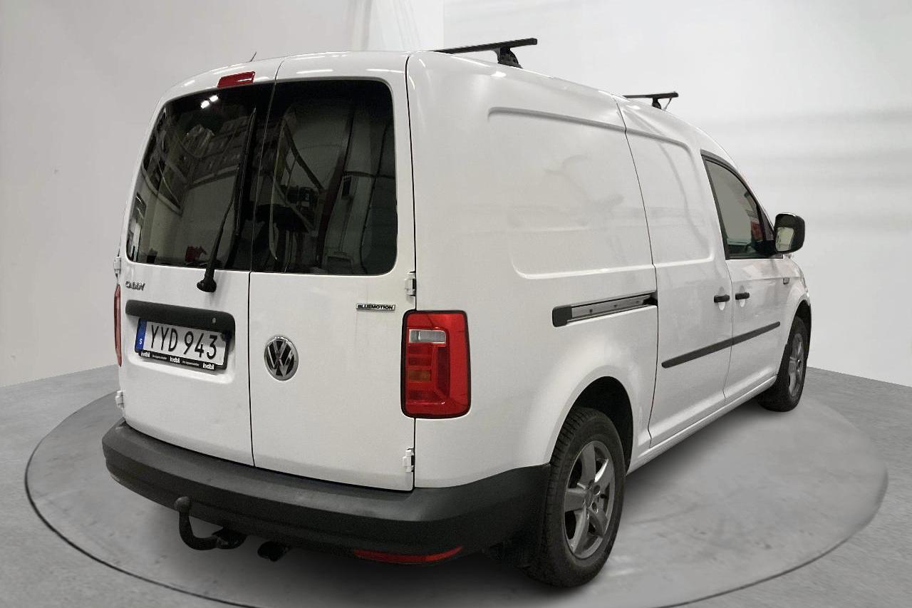 VW Caddy 1.4 TGI Maxi Skåp (110hk) - 33 100 km - Automaattinen - valkoinen - 2019