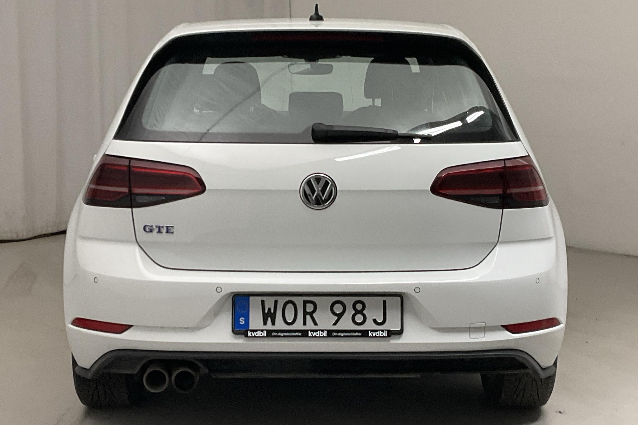 VW Golf VII GTE 5dr (204hk) - 53 150 km - Automaatne - valge - 2020
