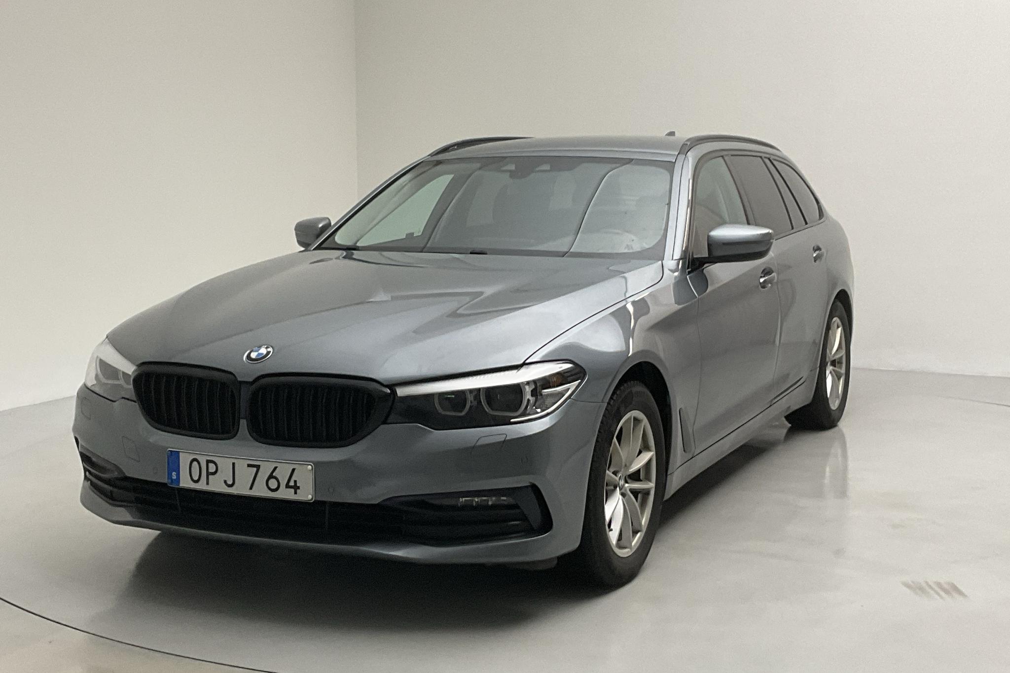 BMW 520d Touring, G31 (190hk) - 92 670 km - Automatyczna - niebieski - 2019