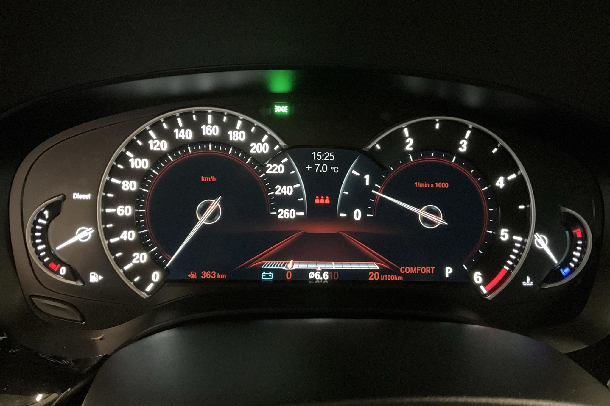 BMW 520d Touring, G31 (190hk) - 92 670 km - Automatic - blue - 2019